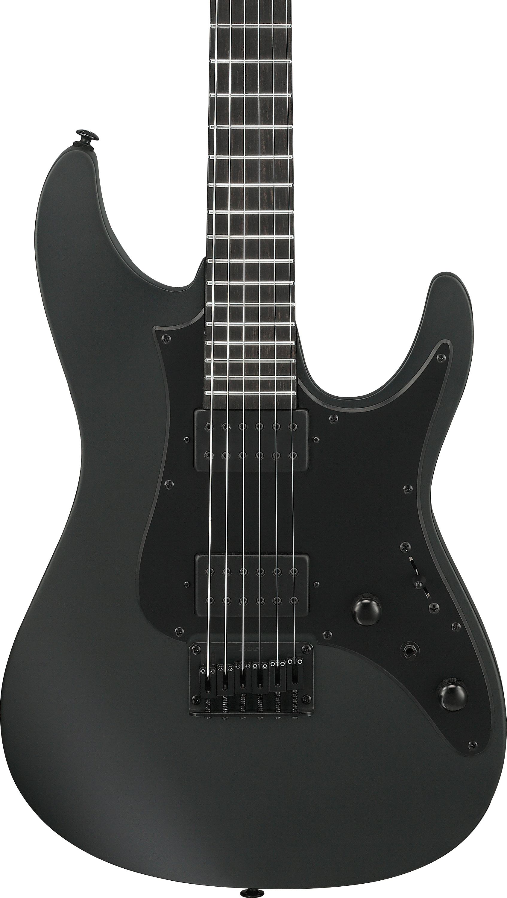 AZ41B1-BKF Iron Label AZ E-Gitarre Black Flat