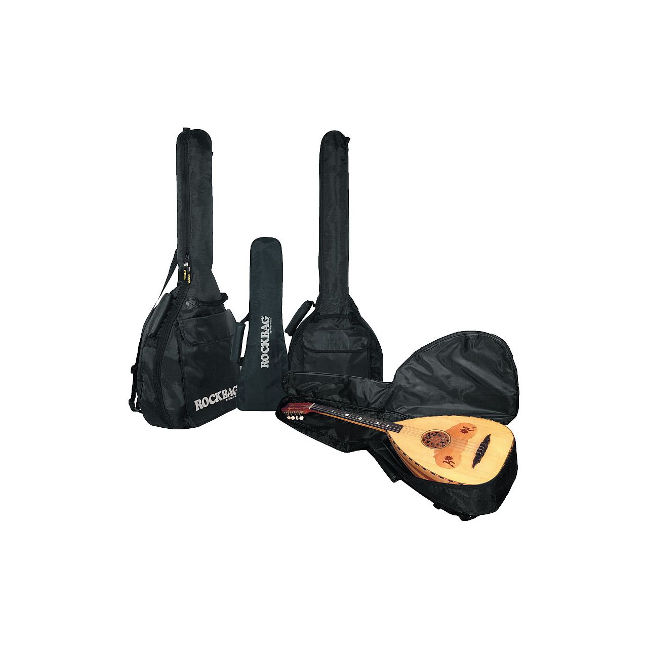 Basic Mini Baglama Greek Instrument Bag Black