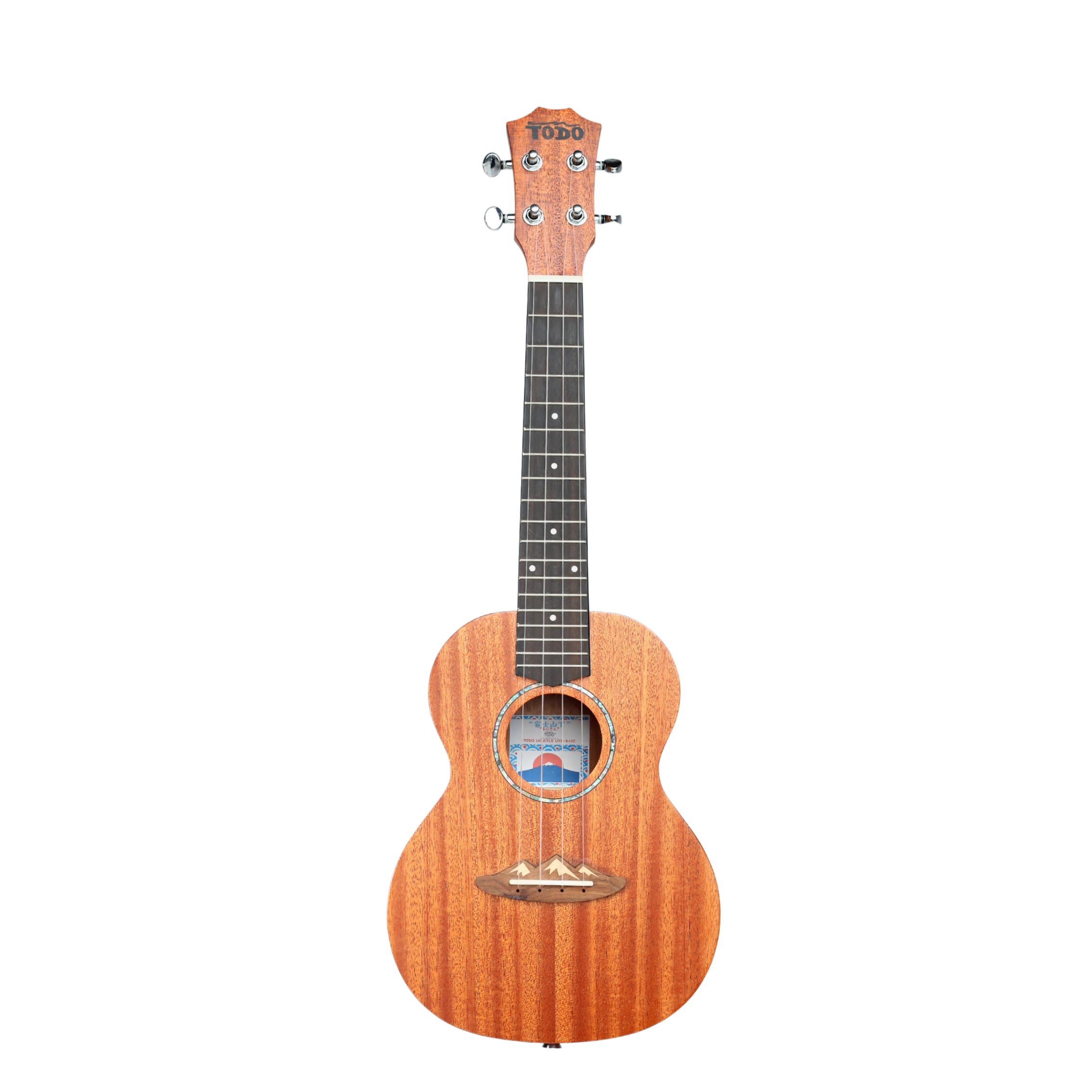 Mountain Fuji Ukulele Mahogany  Top Solid