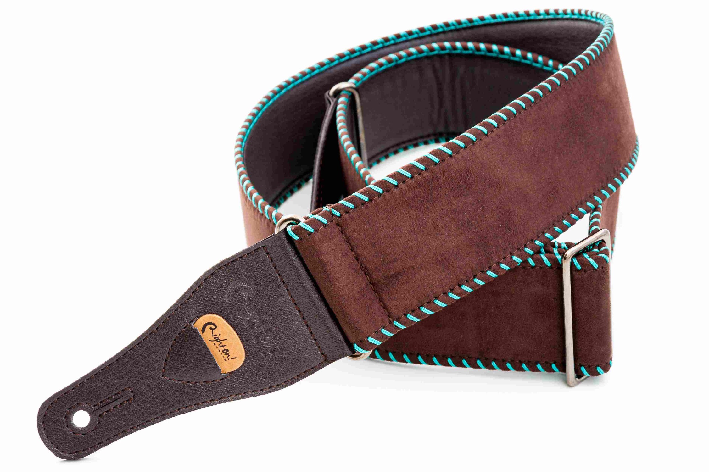 Yeehaw Brown Guitar Strap