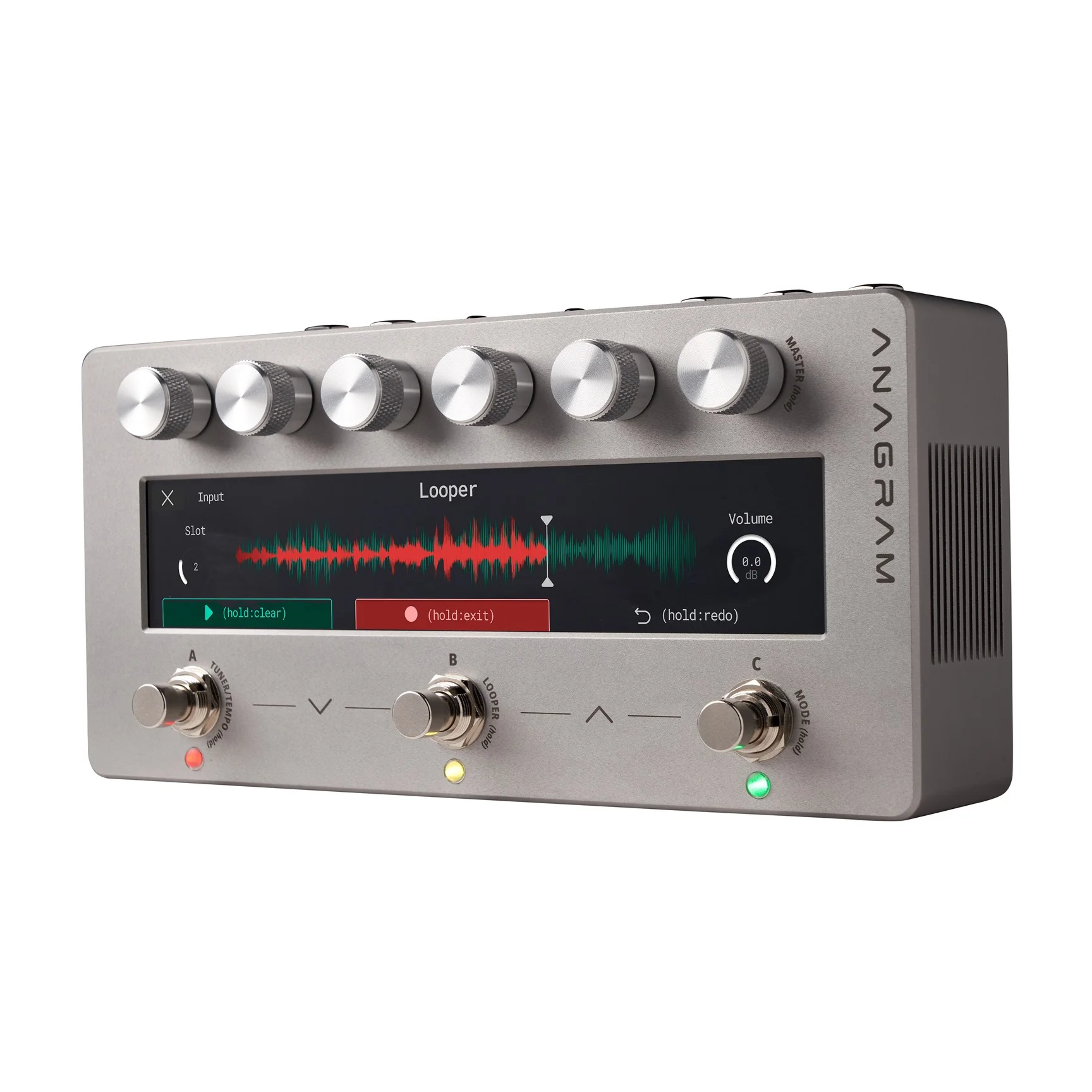 Darkglass Anagram Gehäuse und Display Design