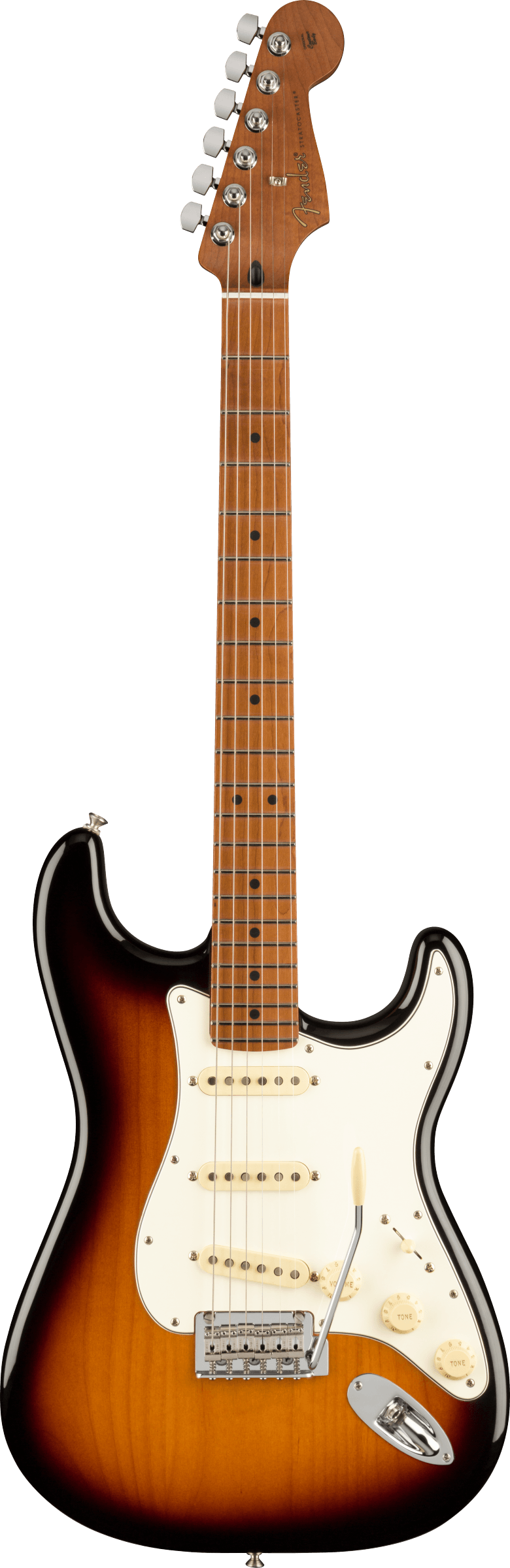 Limited Edition Player Stratocaster®, Roasted Maple Fingerboard, 2-Color Sunburst