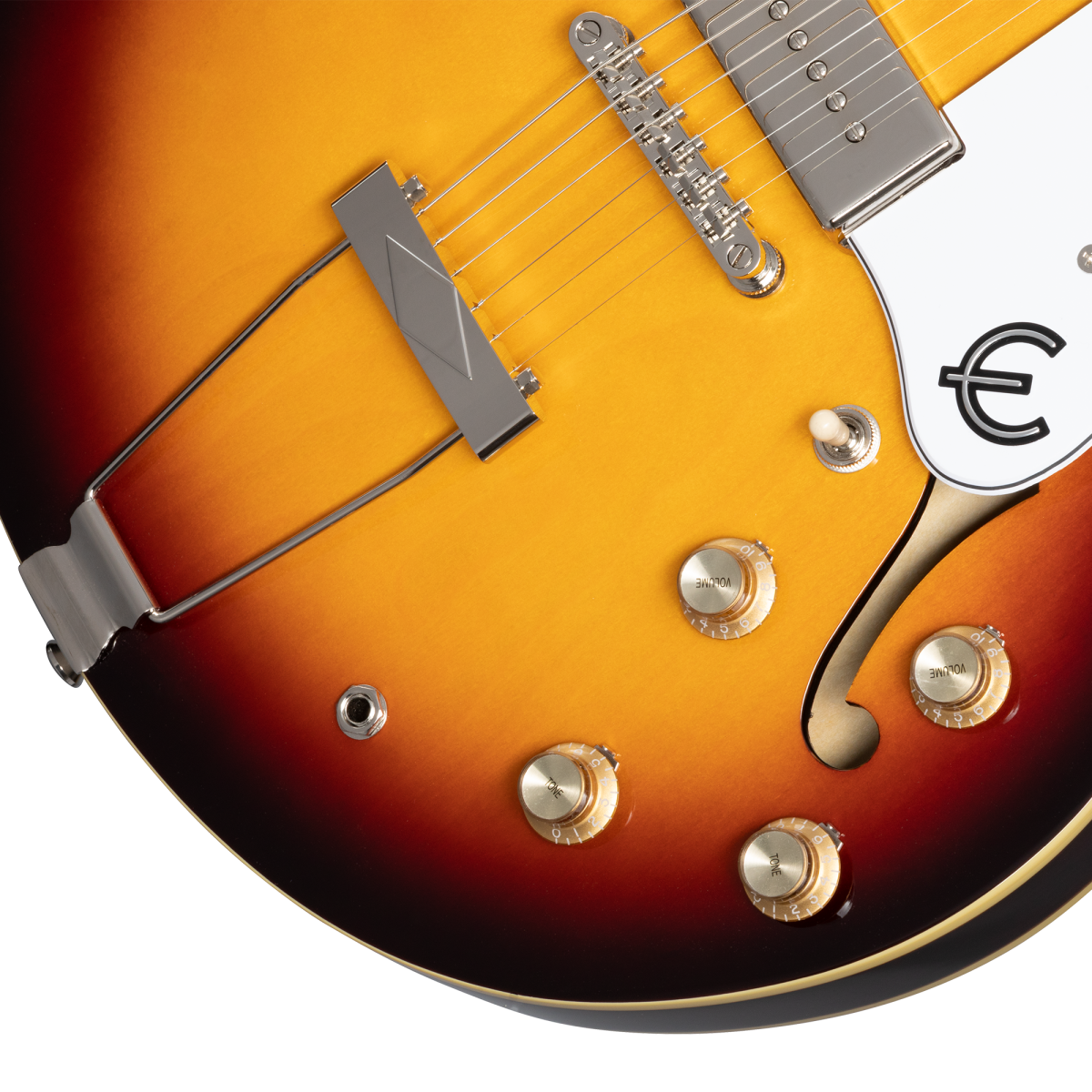Casino Vintage Sunburst Hollowbody-Gitarre