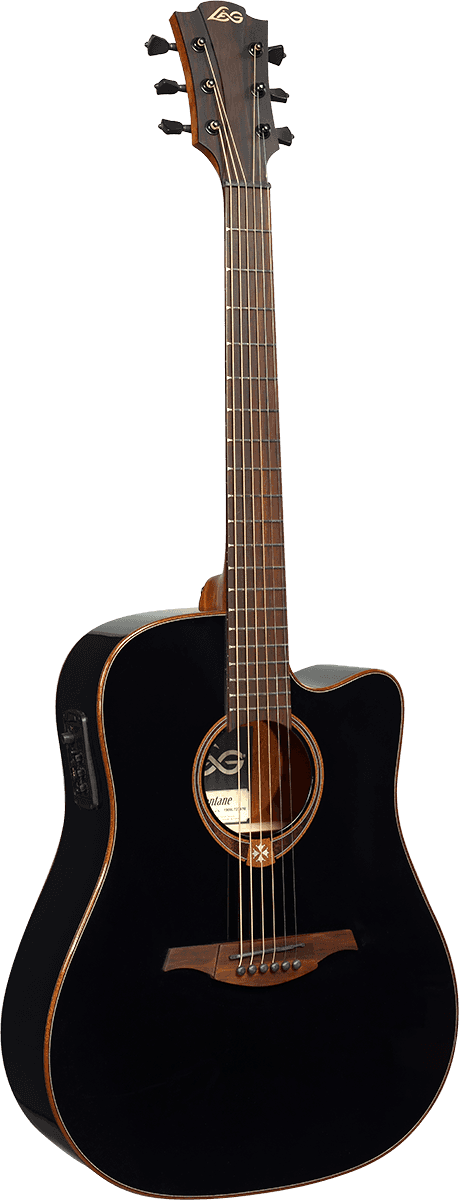 T118DCE Black Westerngitarre