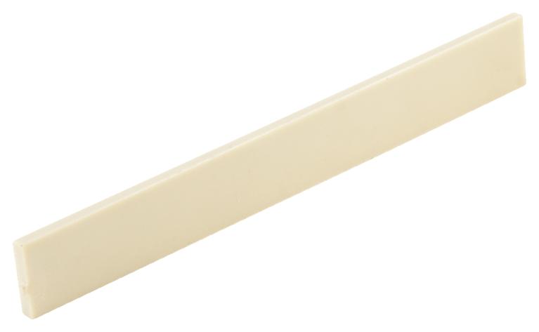 TUSQ LQ-9332-10 - Acoustic Guitar Saddle, Flat, Blank Slab, 3/32" thick - Luthier's Pack, 10 pcs.