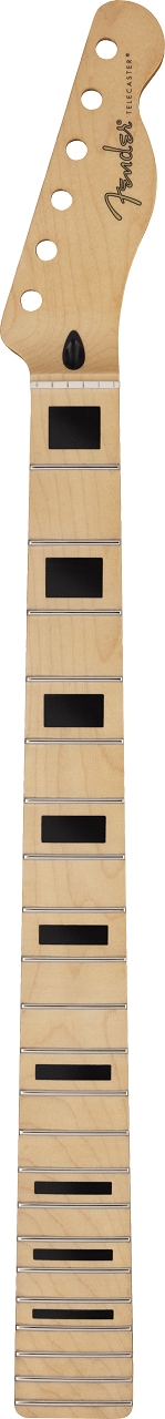 Player Series Telecaster Neck Block Inlays 22 Medium Jumbo Frets Maple