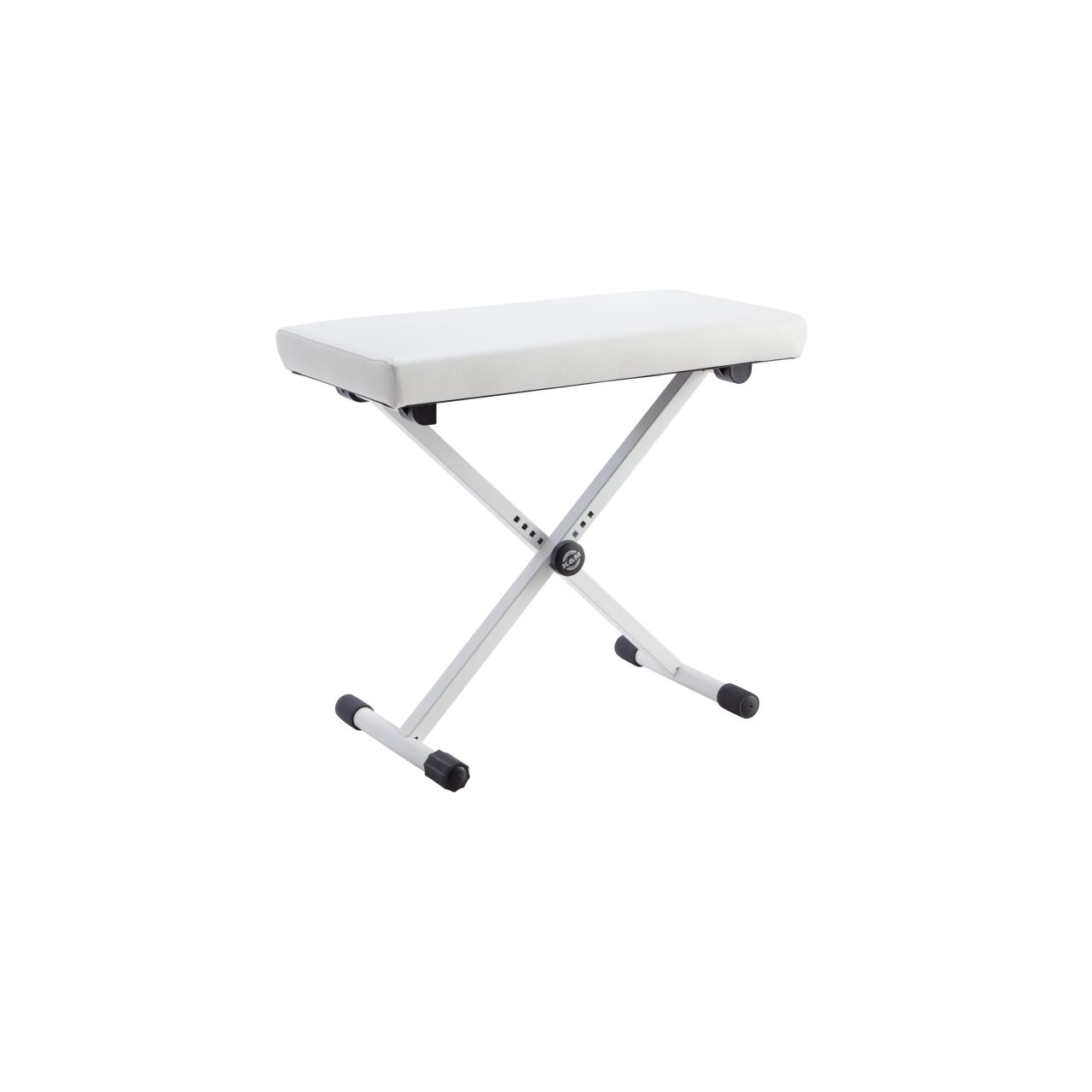 14077 Keyboardbank - reinweiß Kunstleder