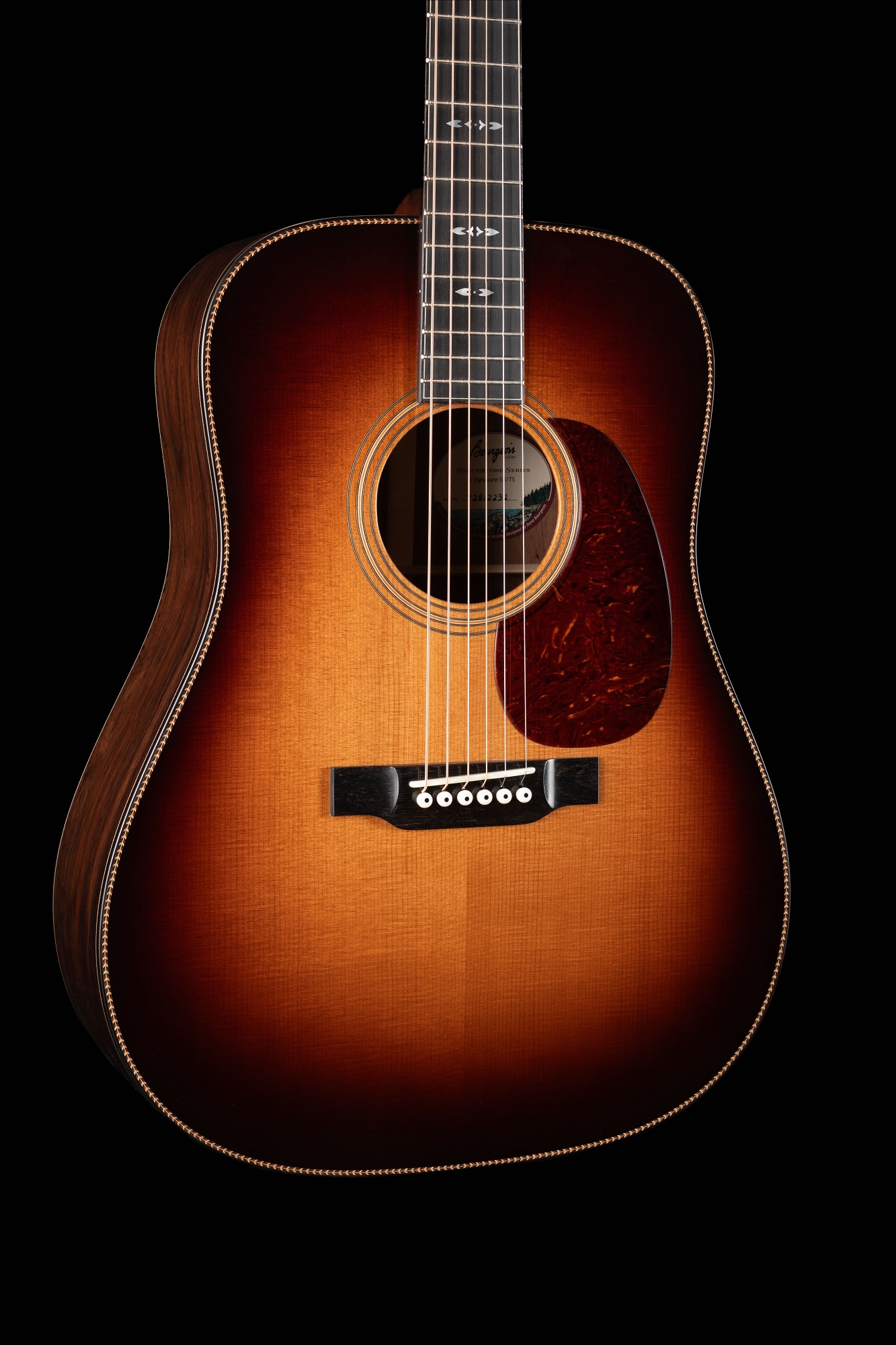 D Signature/TS Sunburst Westerngitarre