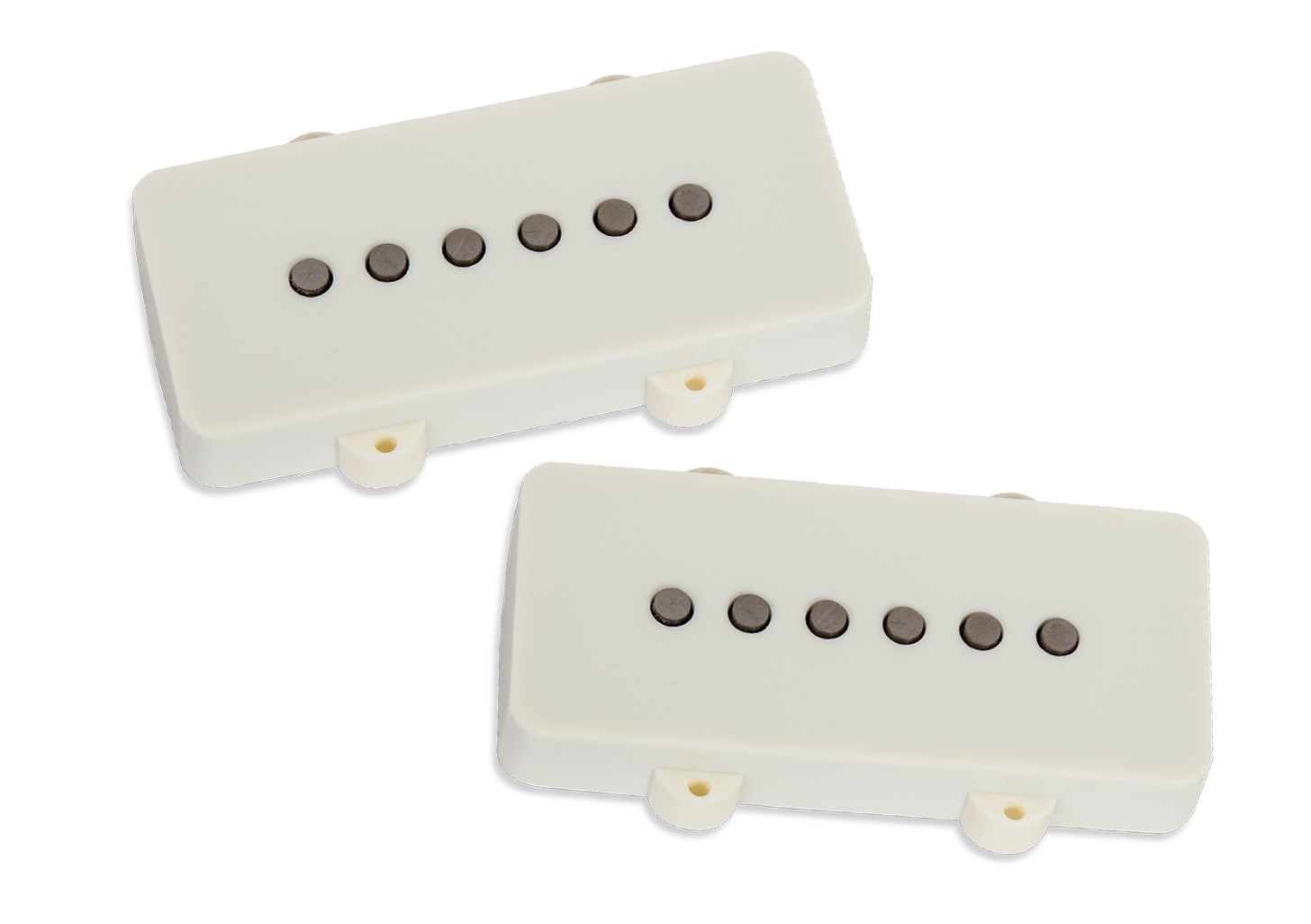 Hot Jazzmaster Silencer Pickup Set - Parchment Cover