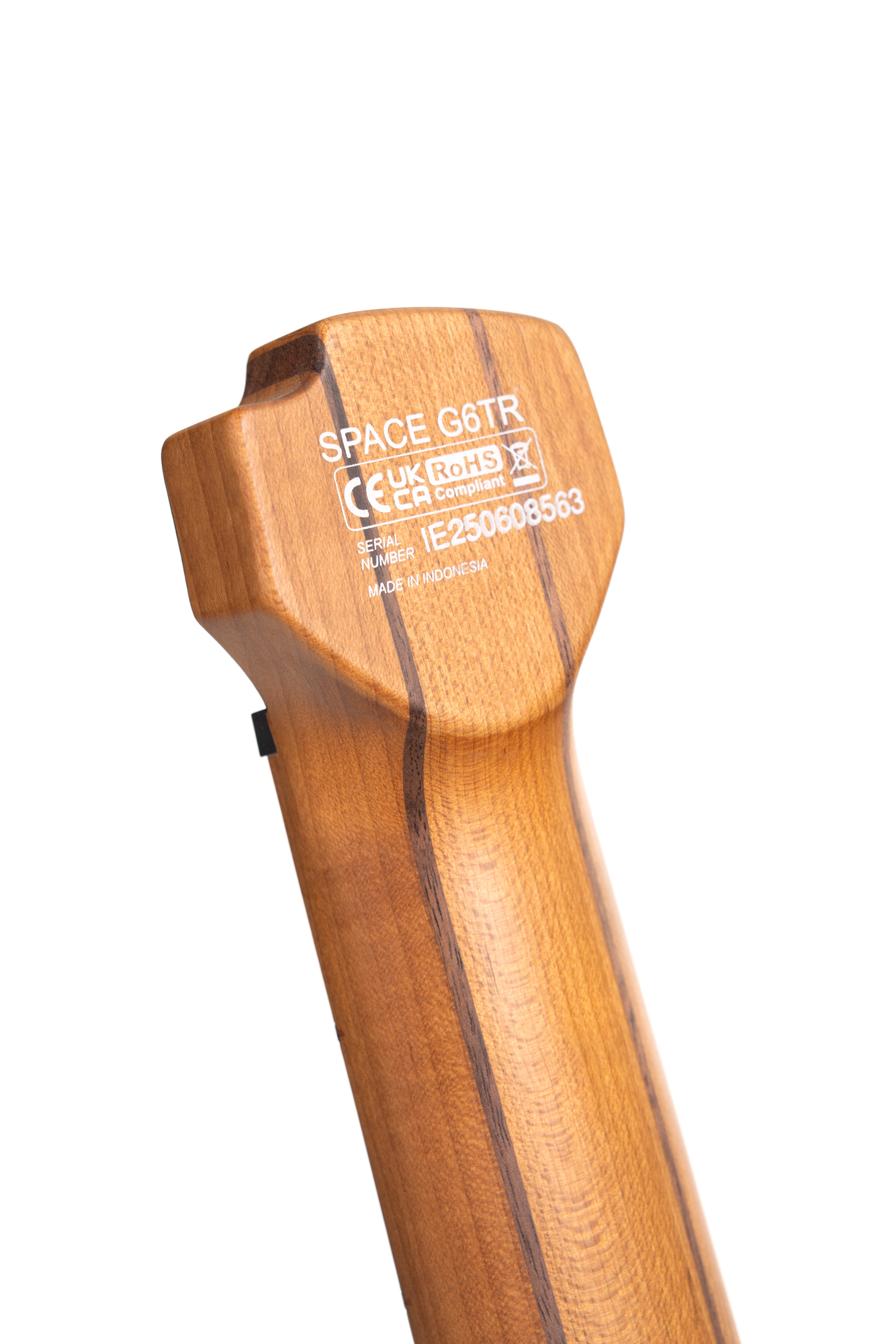 Space G6TR Semi Gloss Lava Headless E-Gitarre