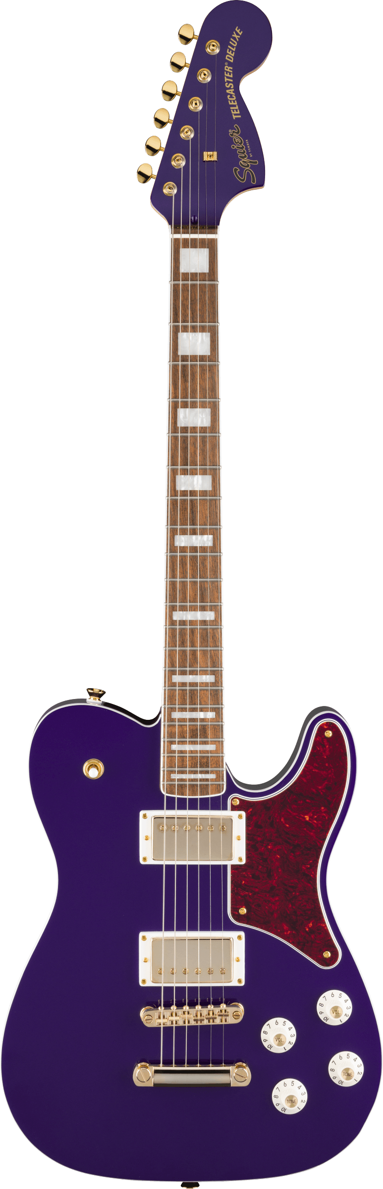 Limited Edition Paranormal Troublemaker Telecaster Deluxe  Purple Metallic