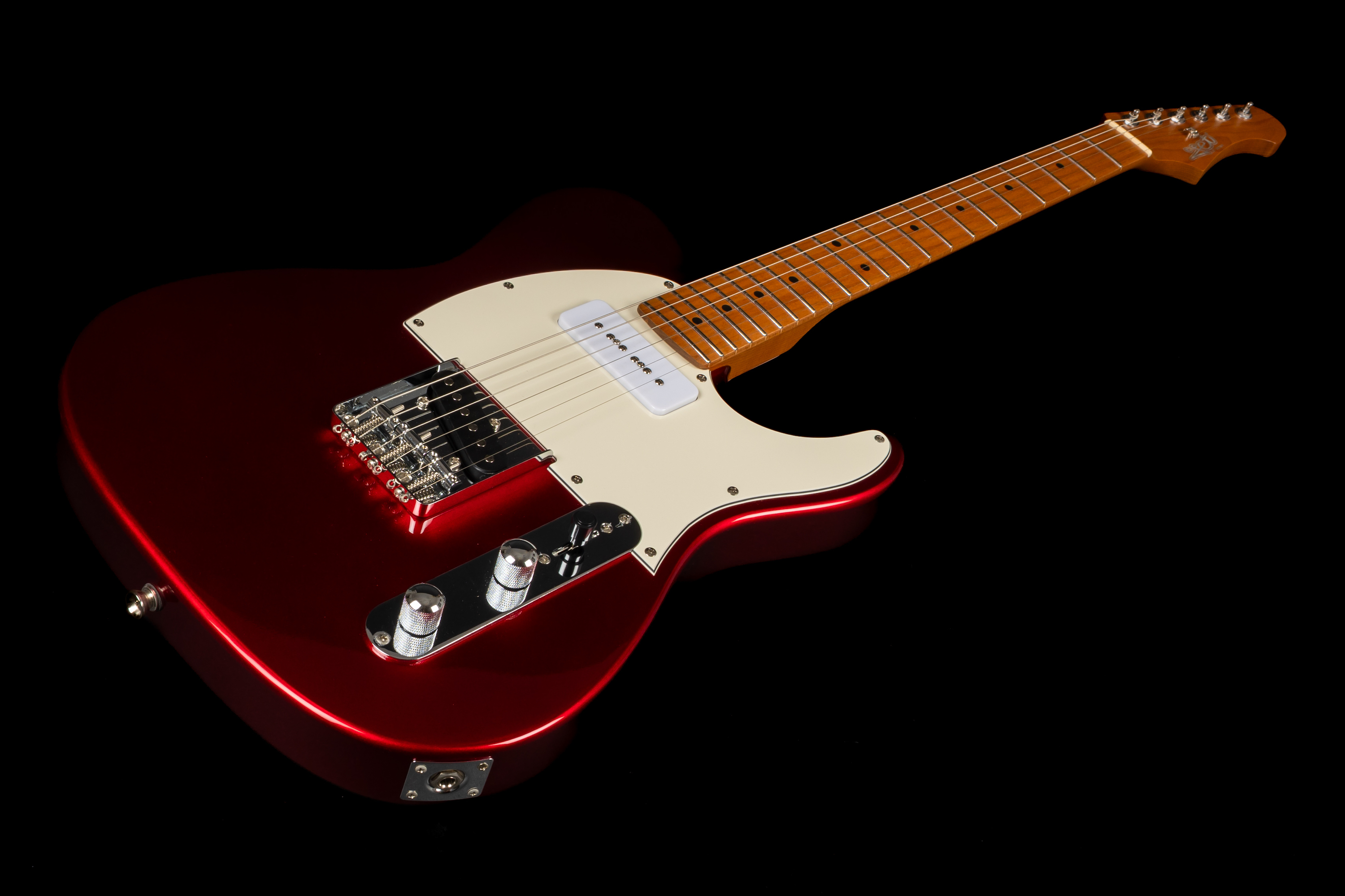 JT-300 CAR  P90 E-Gitarre Candy Apple Red