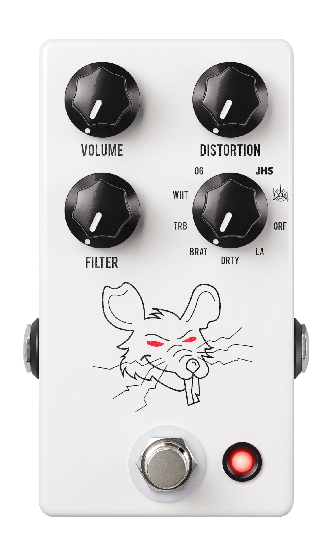 PackRat White - Overdrive Distortion Fuzz