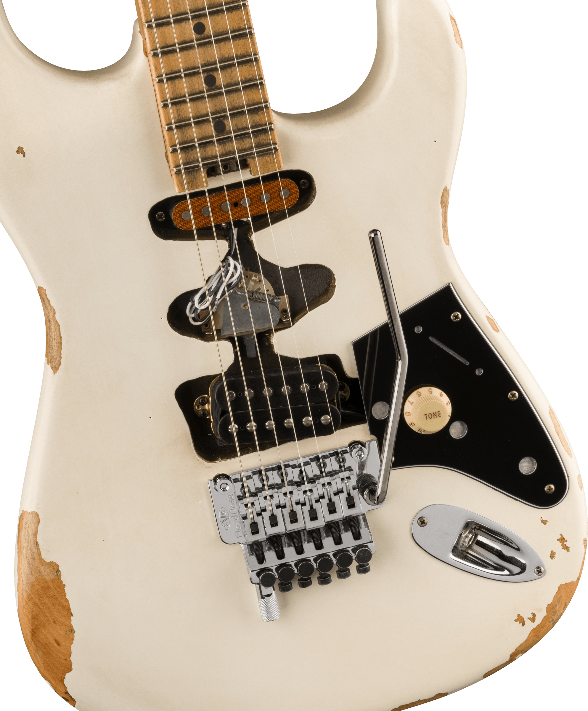 Frankenstein Relic® Series, Maple Fingerboard, White