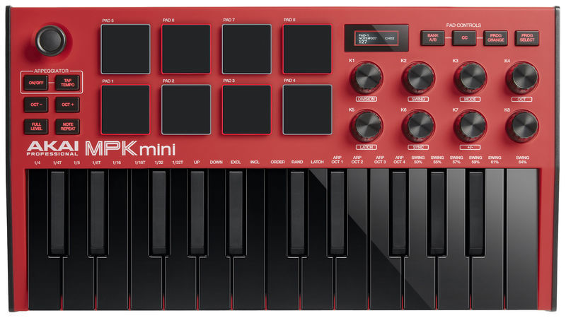 MPK Mini MK3 Red
