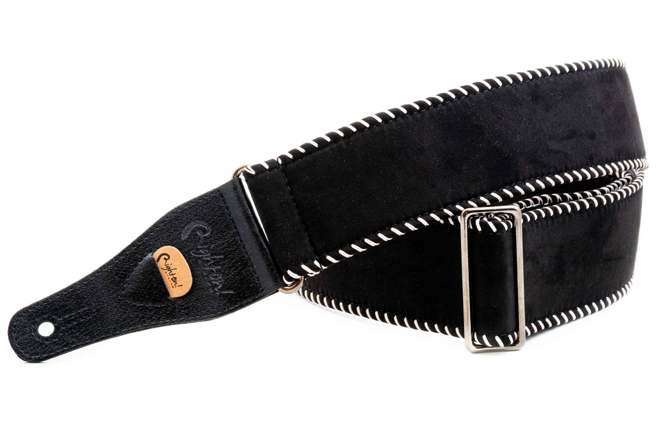 Yeehaw Black Guitar Strap