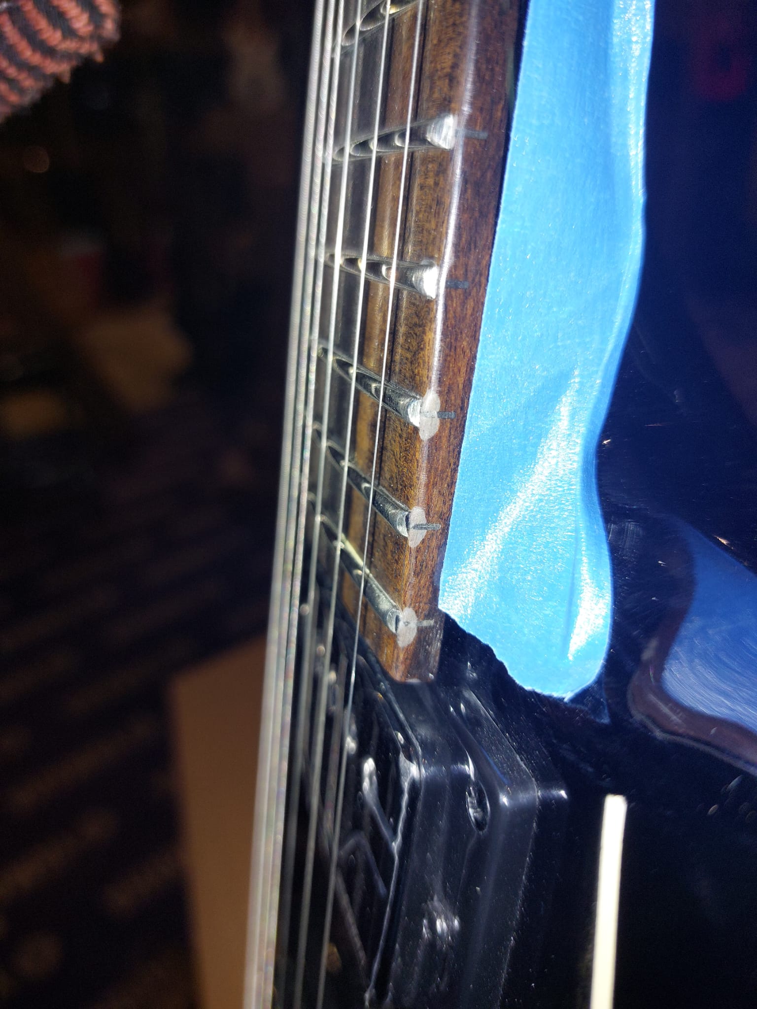 D-Series Artist Line Devin Townsend Stormbender (Fishman Fluence) - Nirvana Black Transparent High P