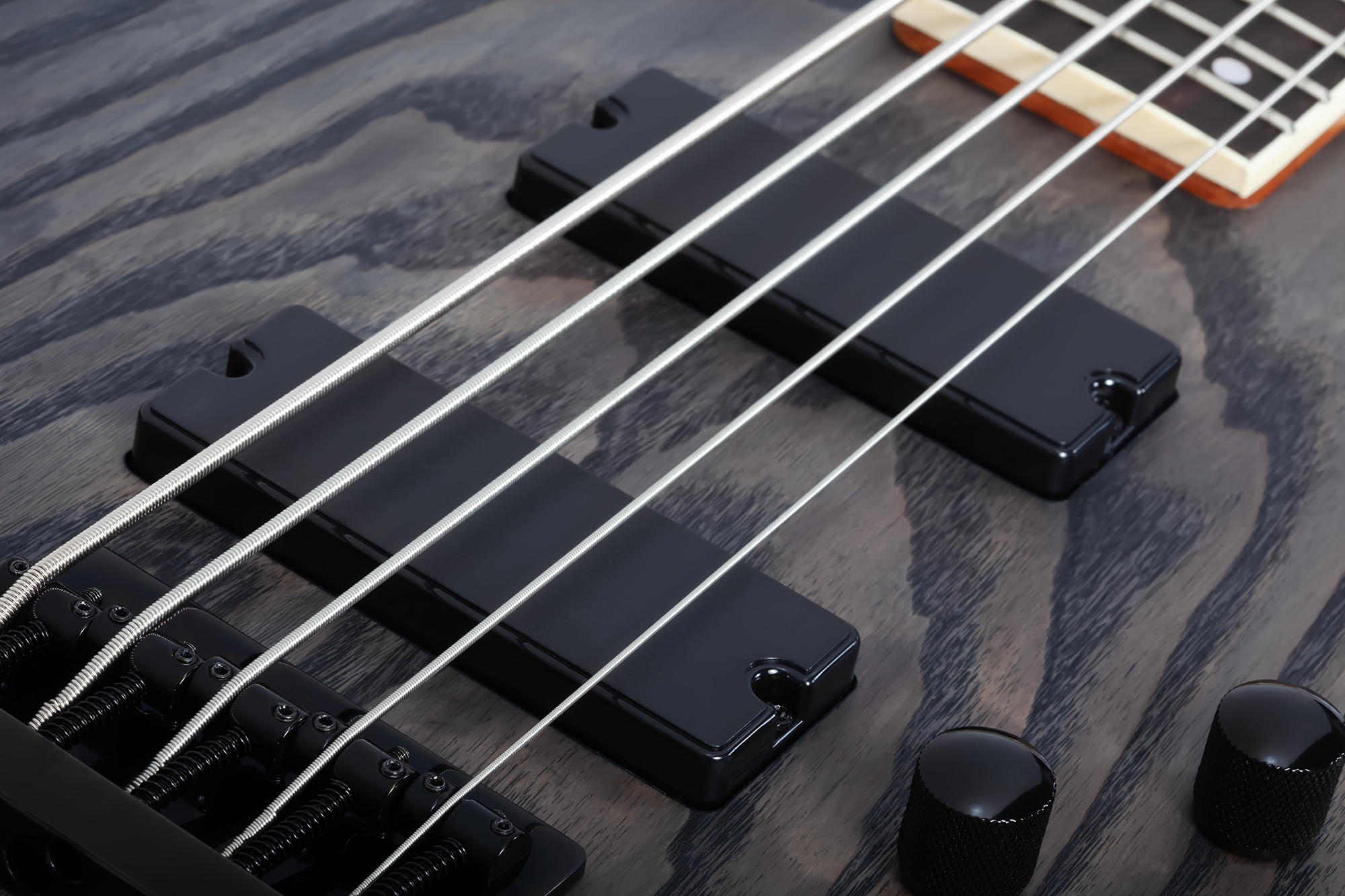 C-5 Standard Bass Charcoal Satin