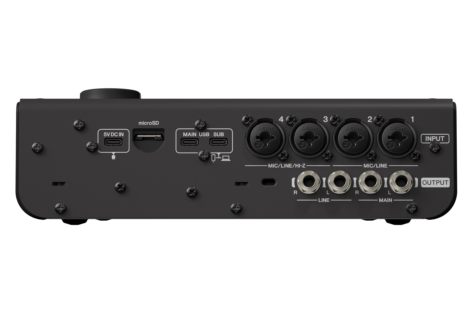 URX44 BK USB Audio-Interface