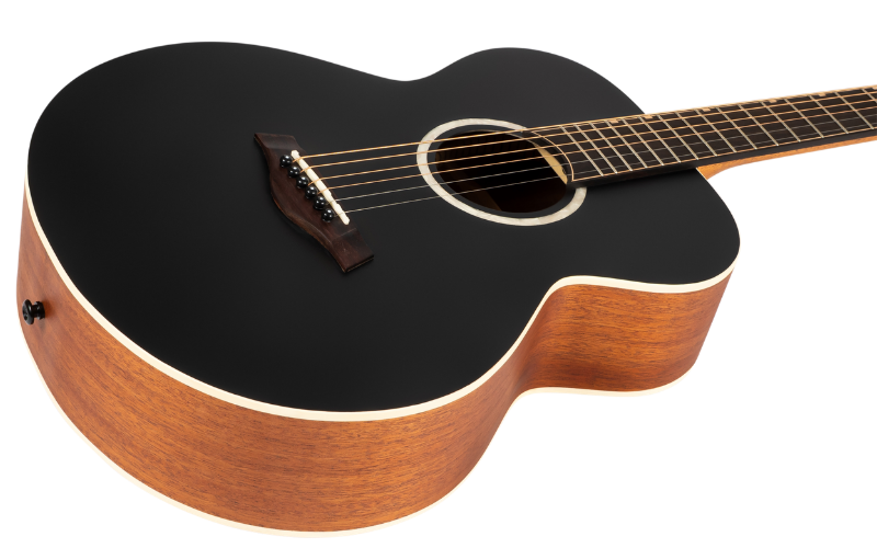 PIXI BK Acoustic Travel Guitar