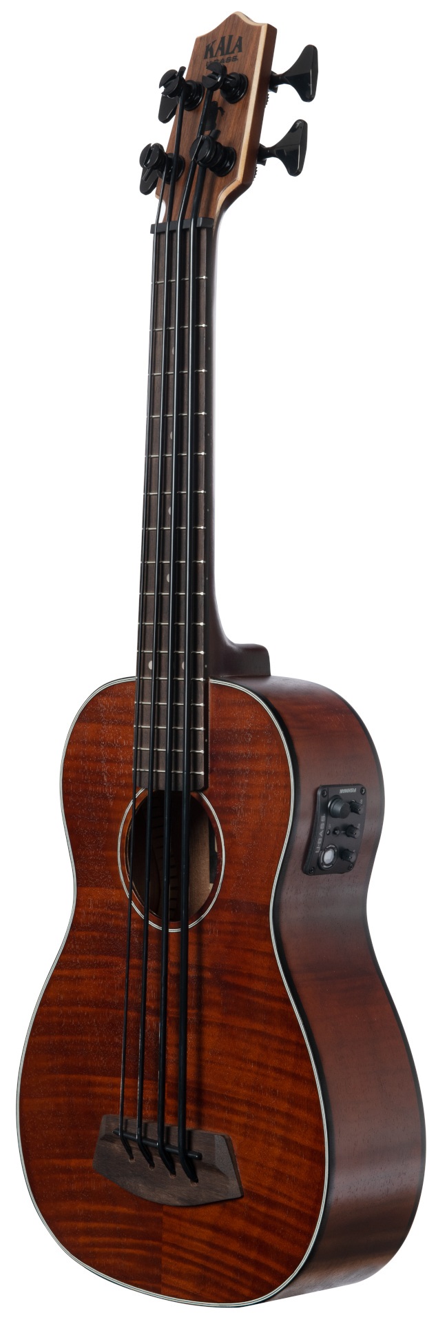 U-Bass Exotic Mahogany Lefthand with Deluxe Bag