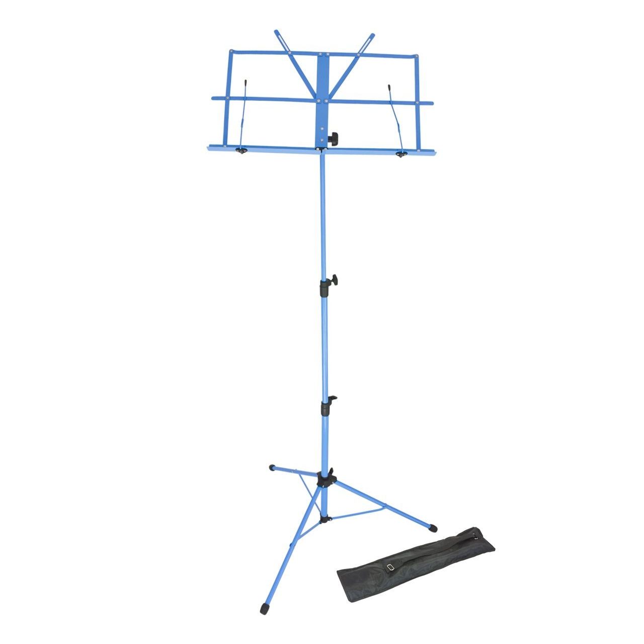 Notenständer blau mit Transporttasche