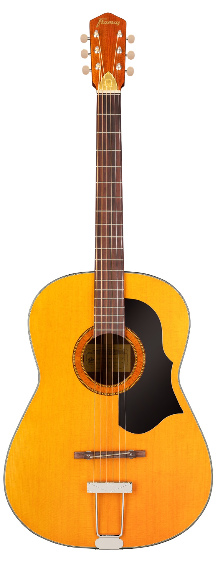 Vintage 05/024 Hootenanny 6-String, Vintage Tinted High Polish, Case