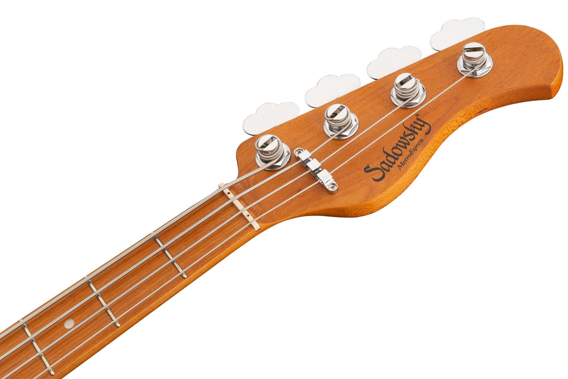 MetroExpress 21-Fret Vintage M Bass  Candy Apple Orange Metallic (B-Stock)