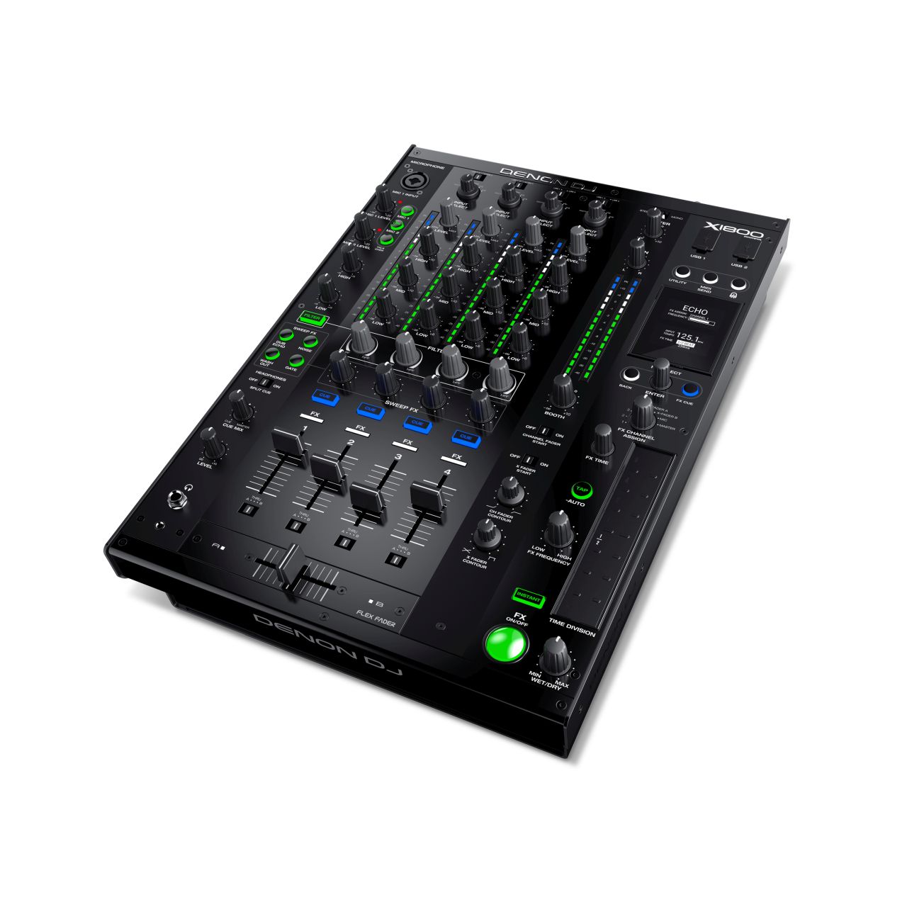X1800 Prime - Professioneller 4-Kanal DJ Club Mixer
