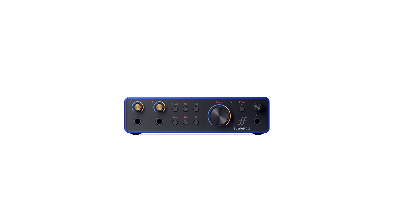 Focusrite Scarlett 2i2 4th Gen Vorderansicht