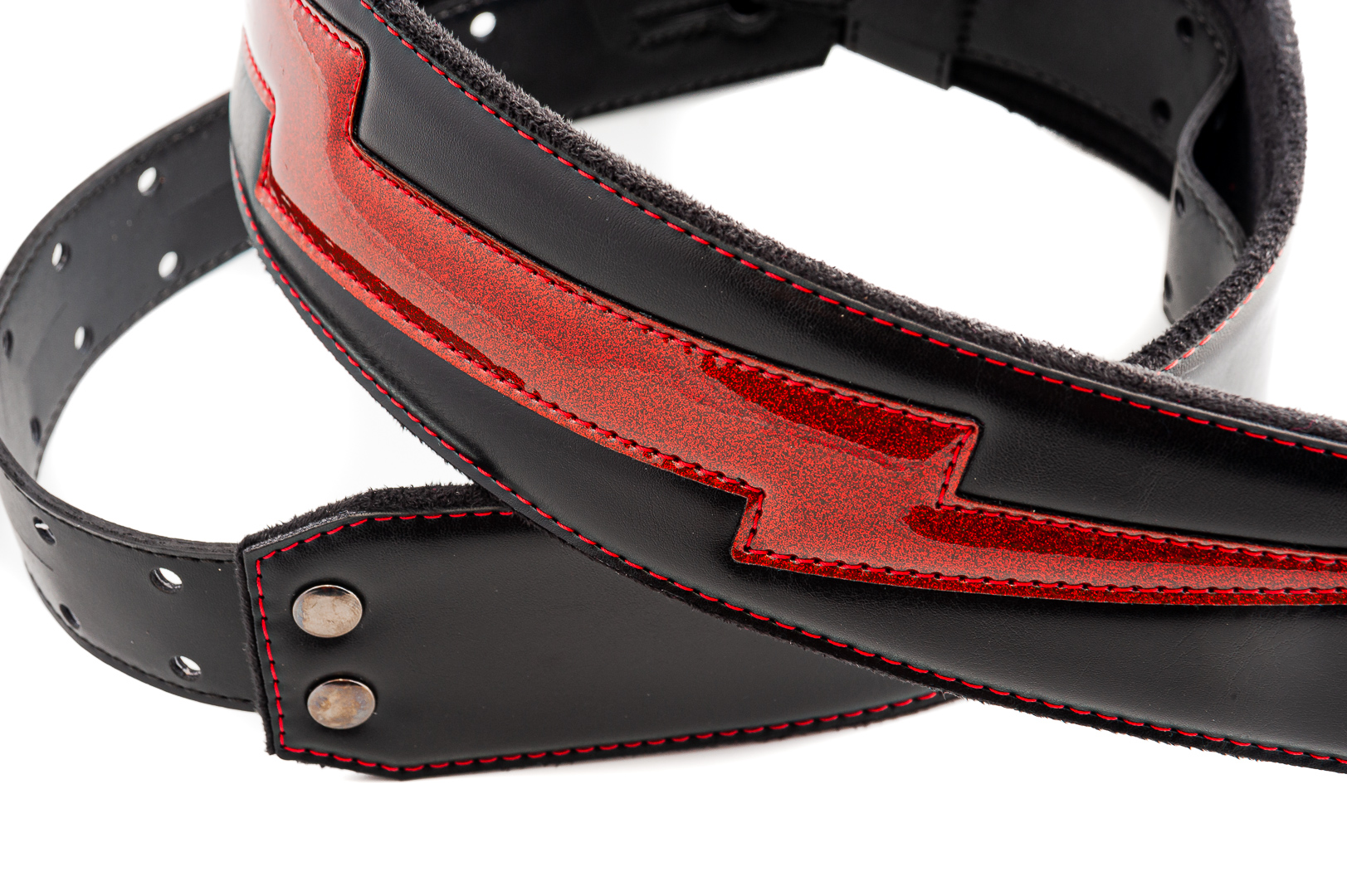 Bolt II Red  Glitter