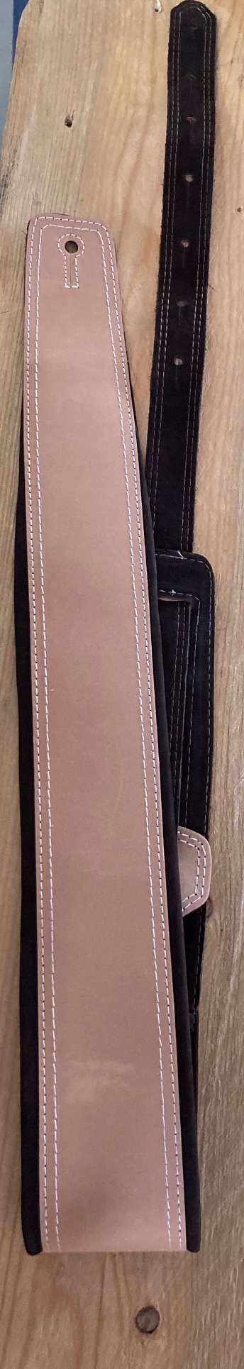 Bull 2,5 Ledergurt Nubuk hell