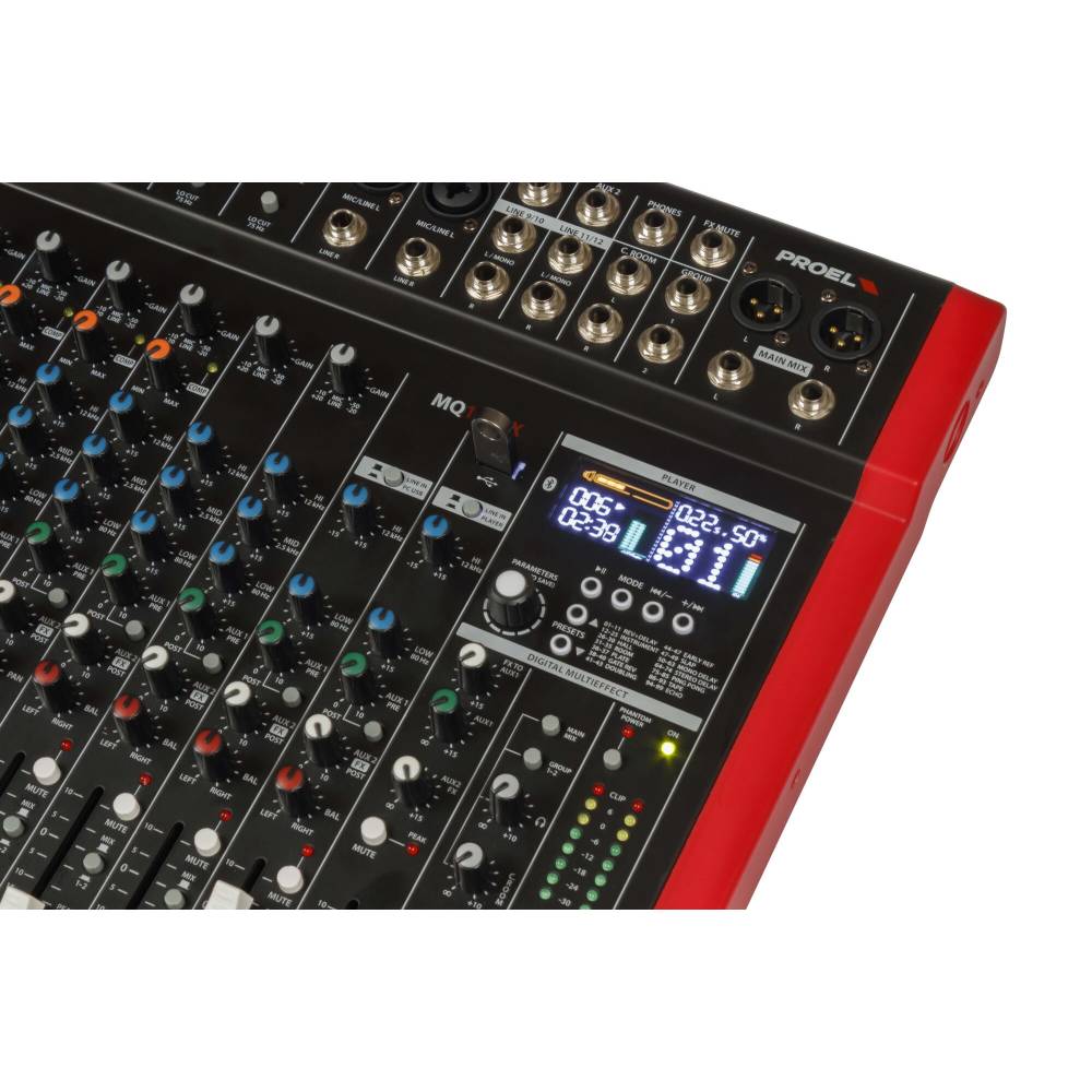 MQ1222X - 12 Kanal Analog Mixer