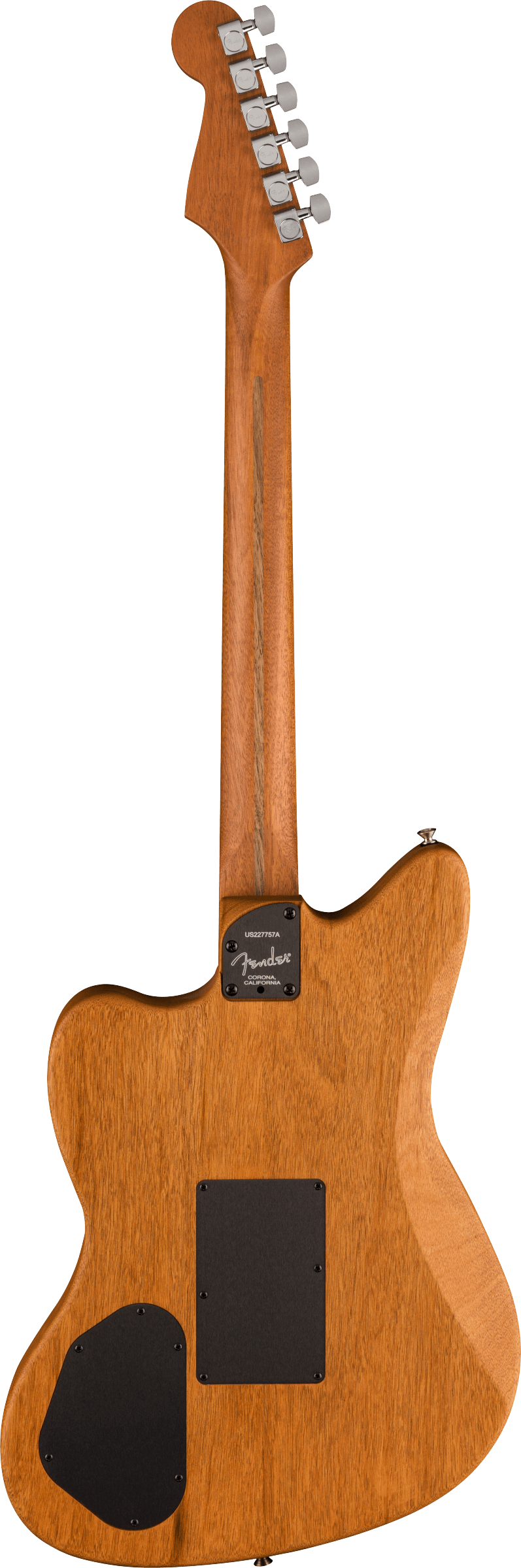 American Acoustasonic® Jazzmaster® All-Mahogany, Bourbon Burst