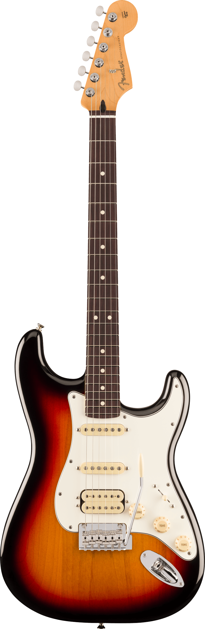 Player II Stratocaster HSS 3-Color Sunburst