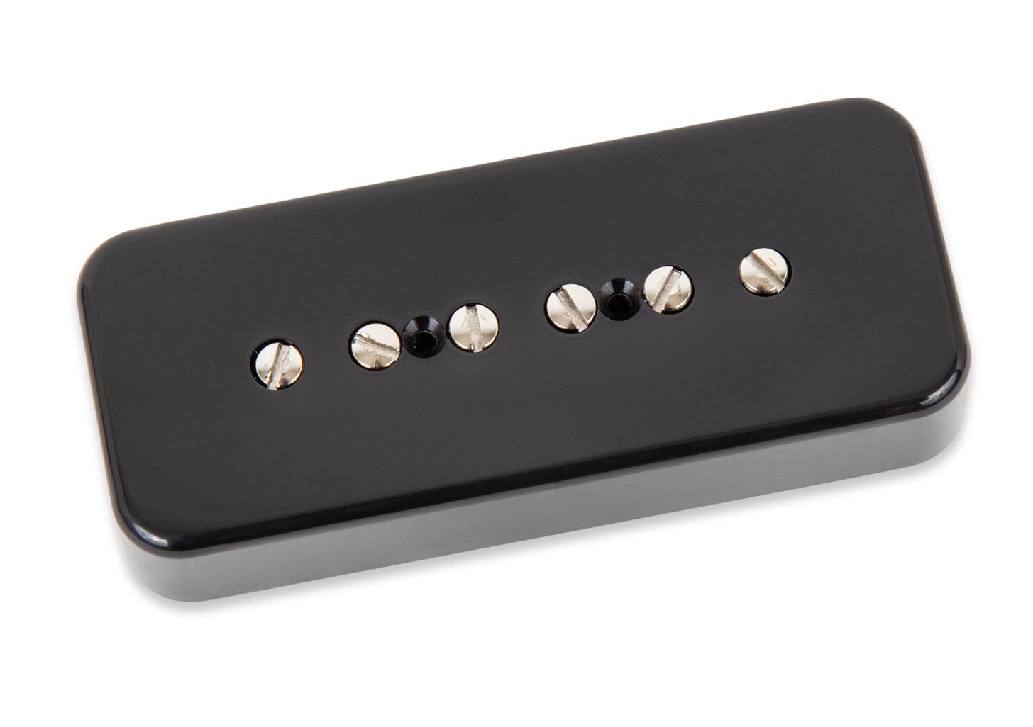 Hot P90 Silencer Soapbar - Bridge Pickup - Black Cover