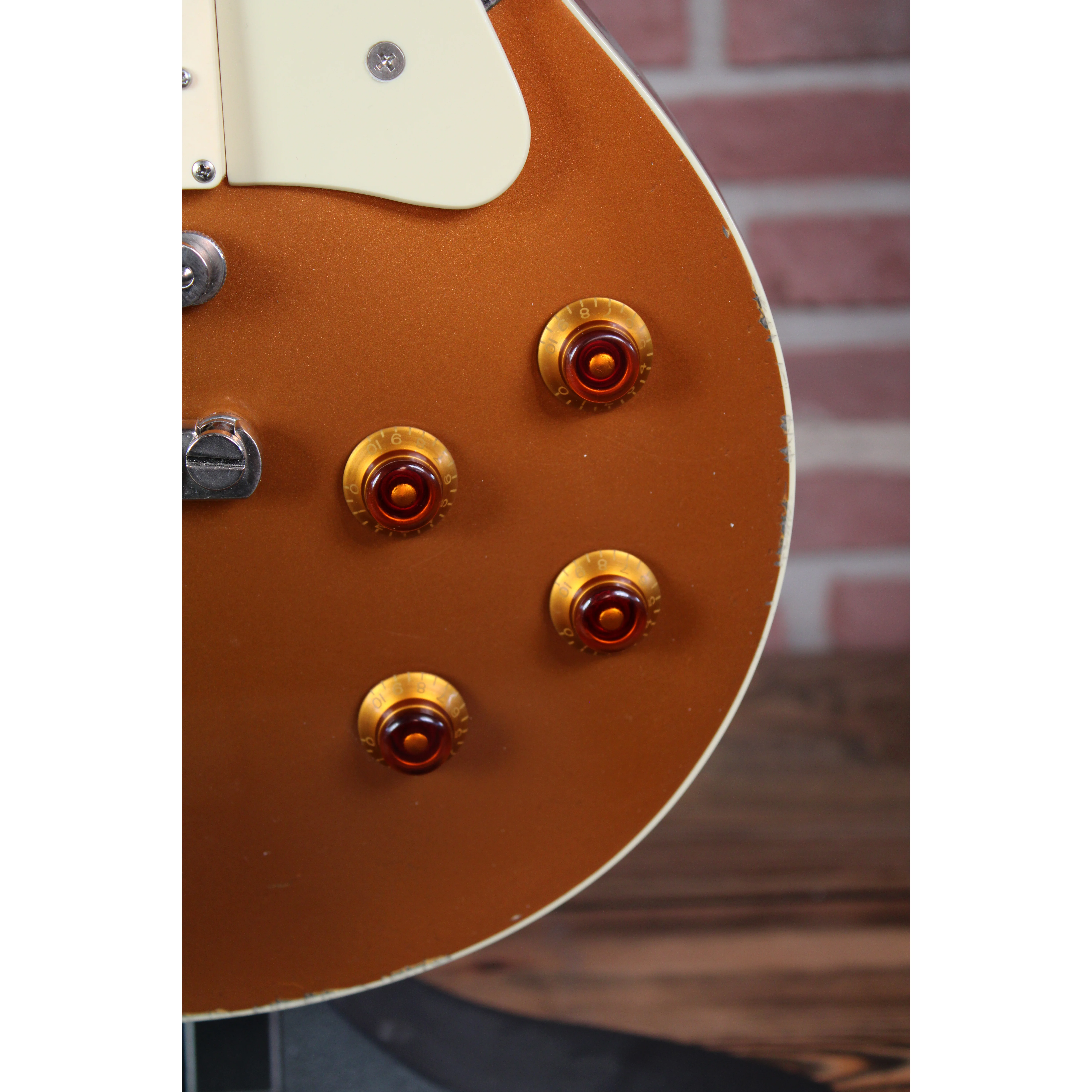 Lester Bullion Gold 60s Slim Taper Aged