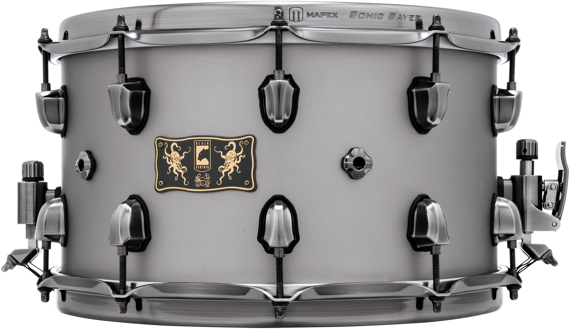 Artist Collection Snare 14x8" PsychOctopus Gun Metal Grey