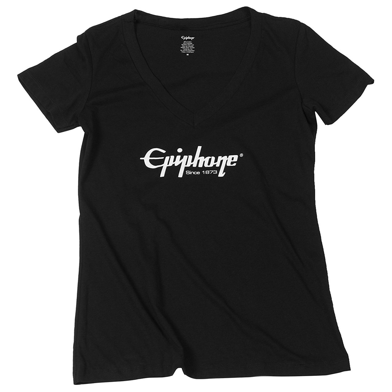 Logo Women's V-Neck T (Black), Small