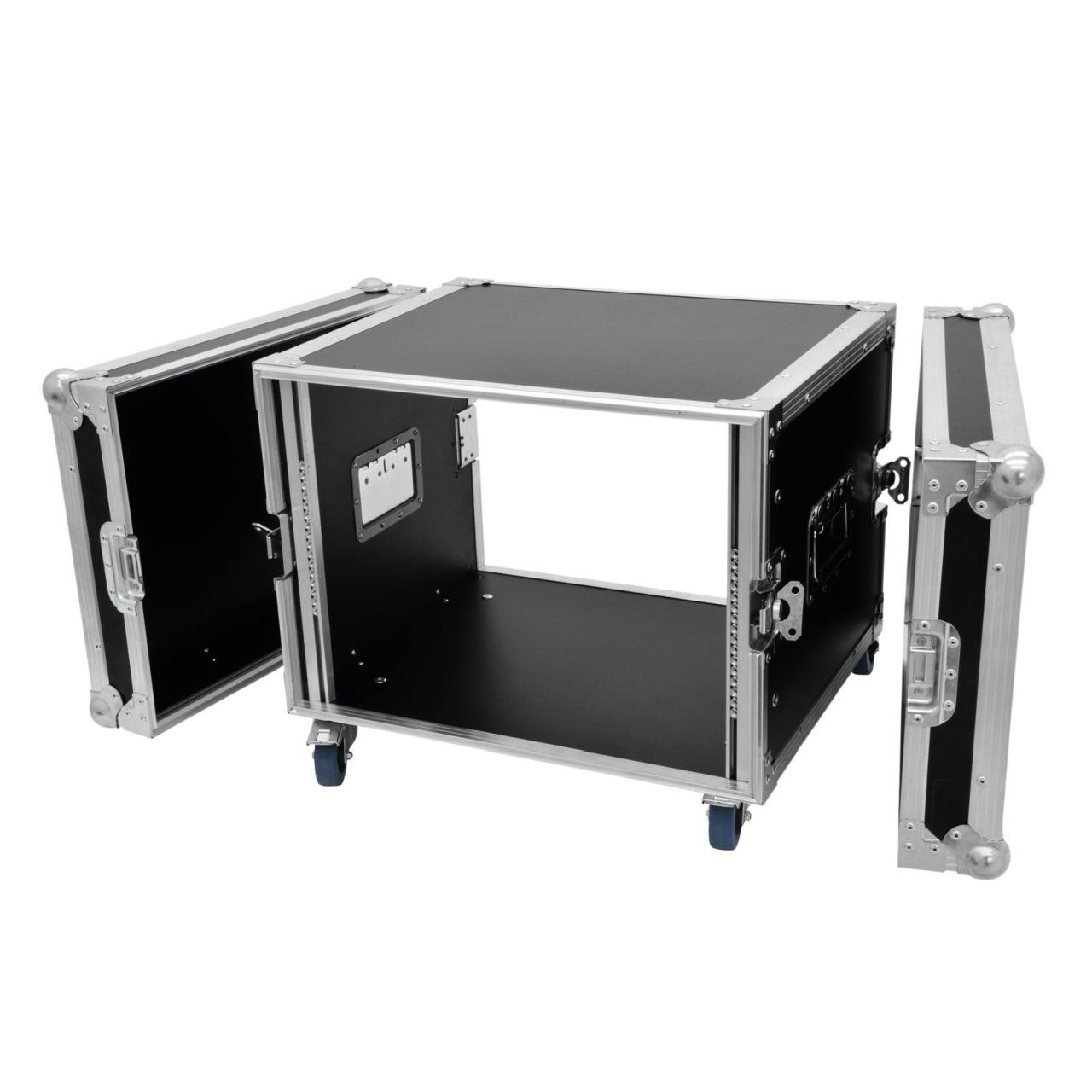 ROADINGER Rack Profi 8HE 45cm mit Rollen