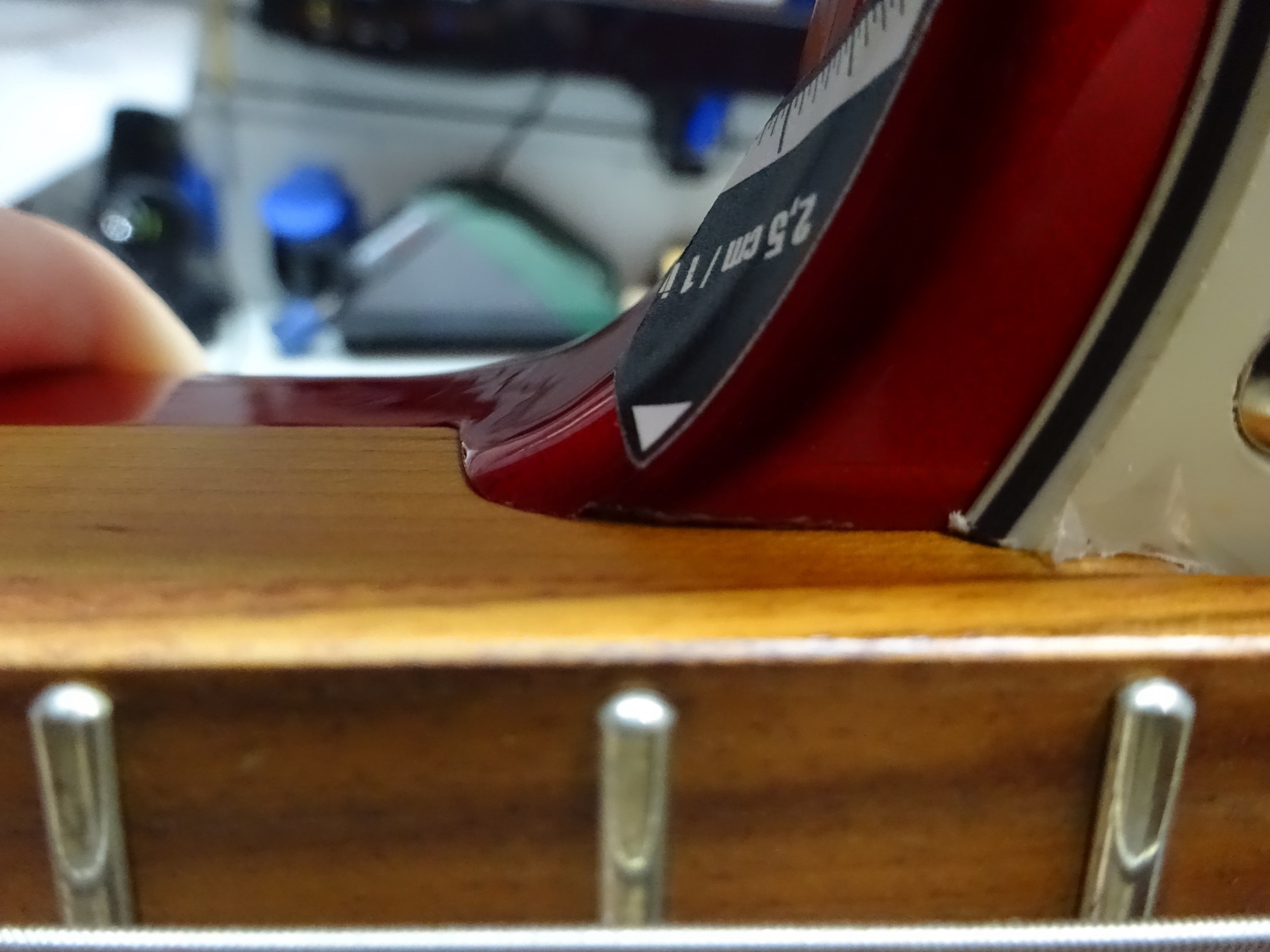 MetroExpress 21-Fret Vintage J/J Bass 4-String Candy Apple Red (B-Stock)