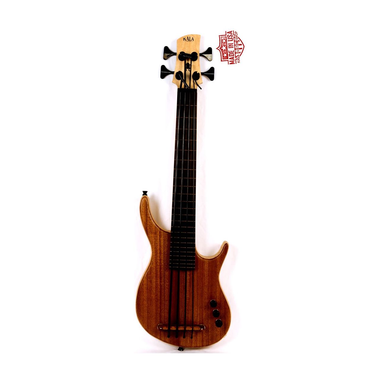 Ubass California Exotic Walnut Top
Solid Body with a Gigbag Fretted / 4 String
