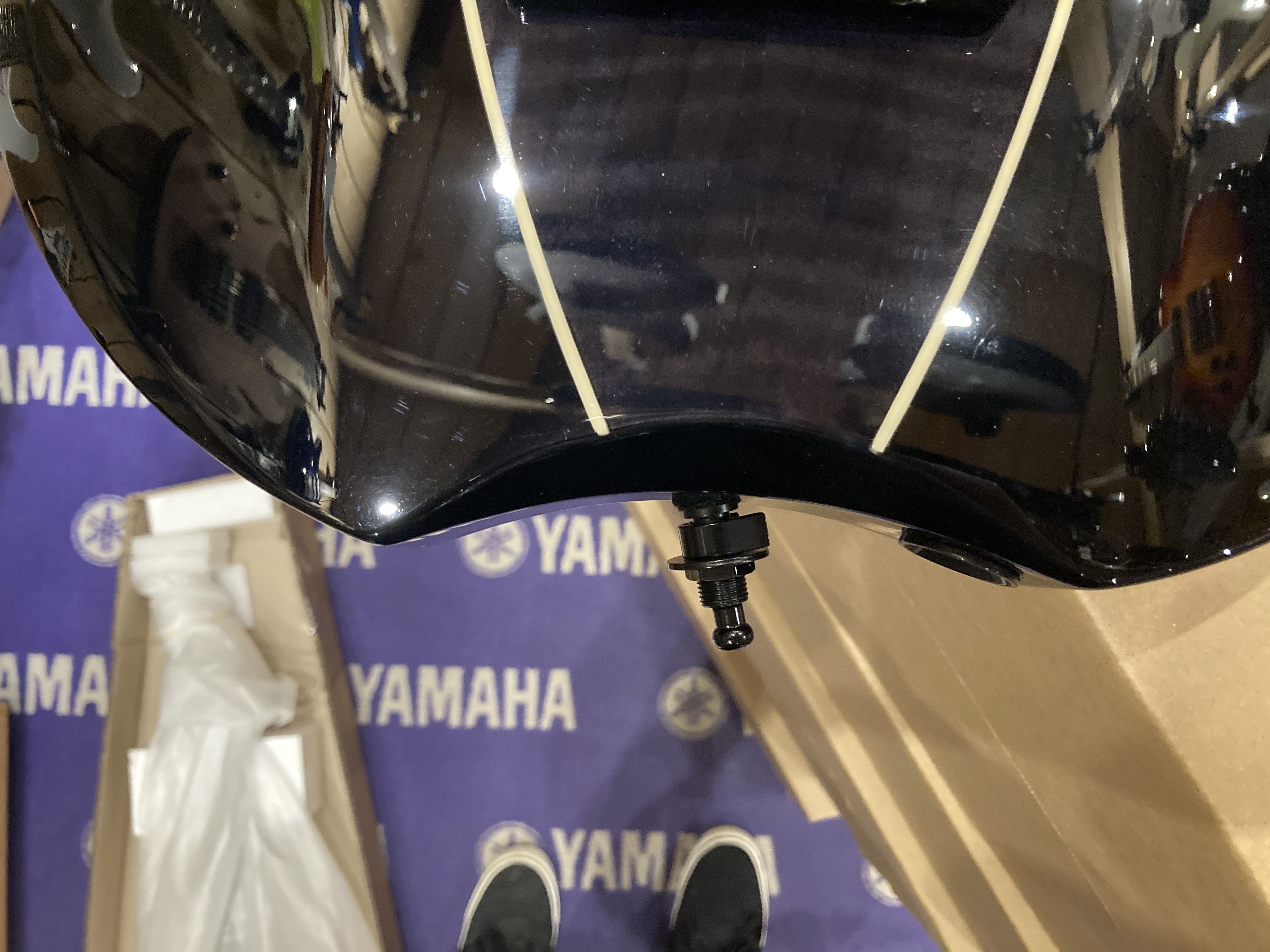 D-Series Artist Line Devin Townsend Stormbender (Fishman Fluence) - Nirvana Black Transparent High P