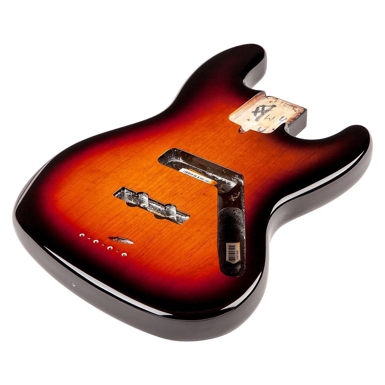 USA Jazz Bass® Alder Body, Modern Bridge Mount, 3-Color Sunburst