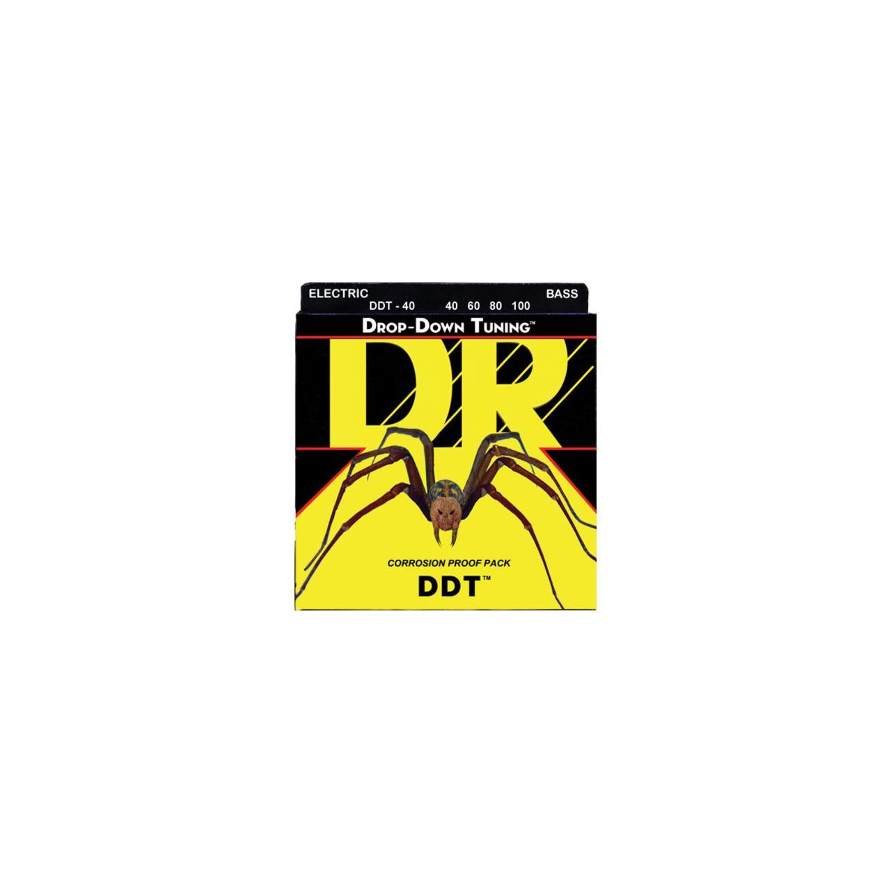 DROP-DOWN TUNING - Bass String Set, 4-String, Light, .040-.100