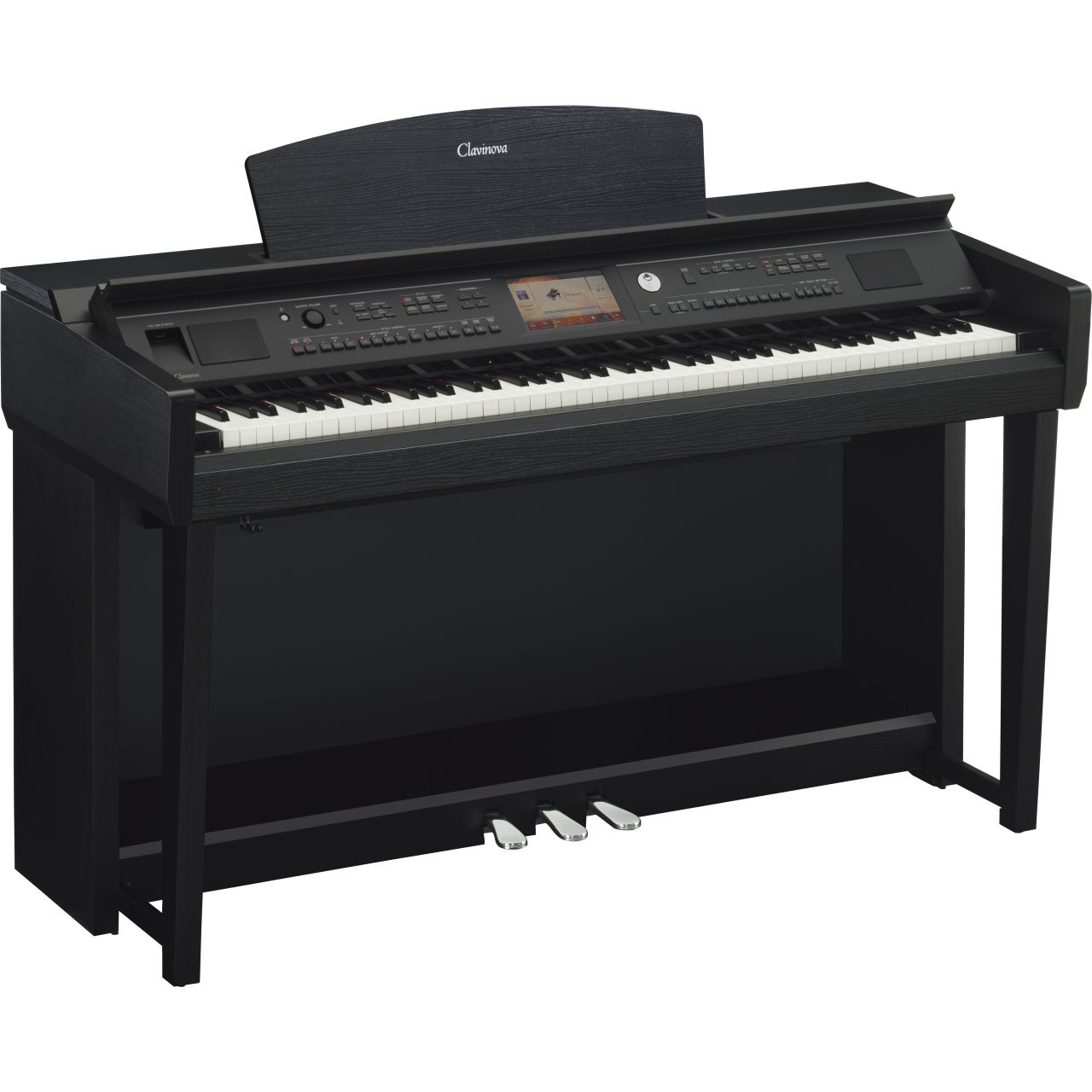 Clavinova CVP-705PE Digitalpiano in Schwarz Hochglanz