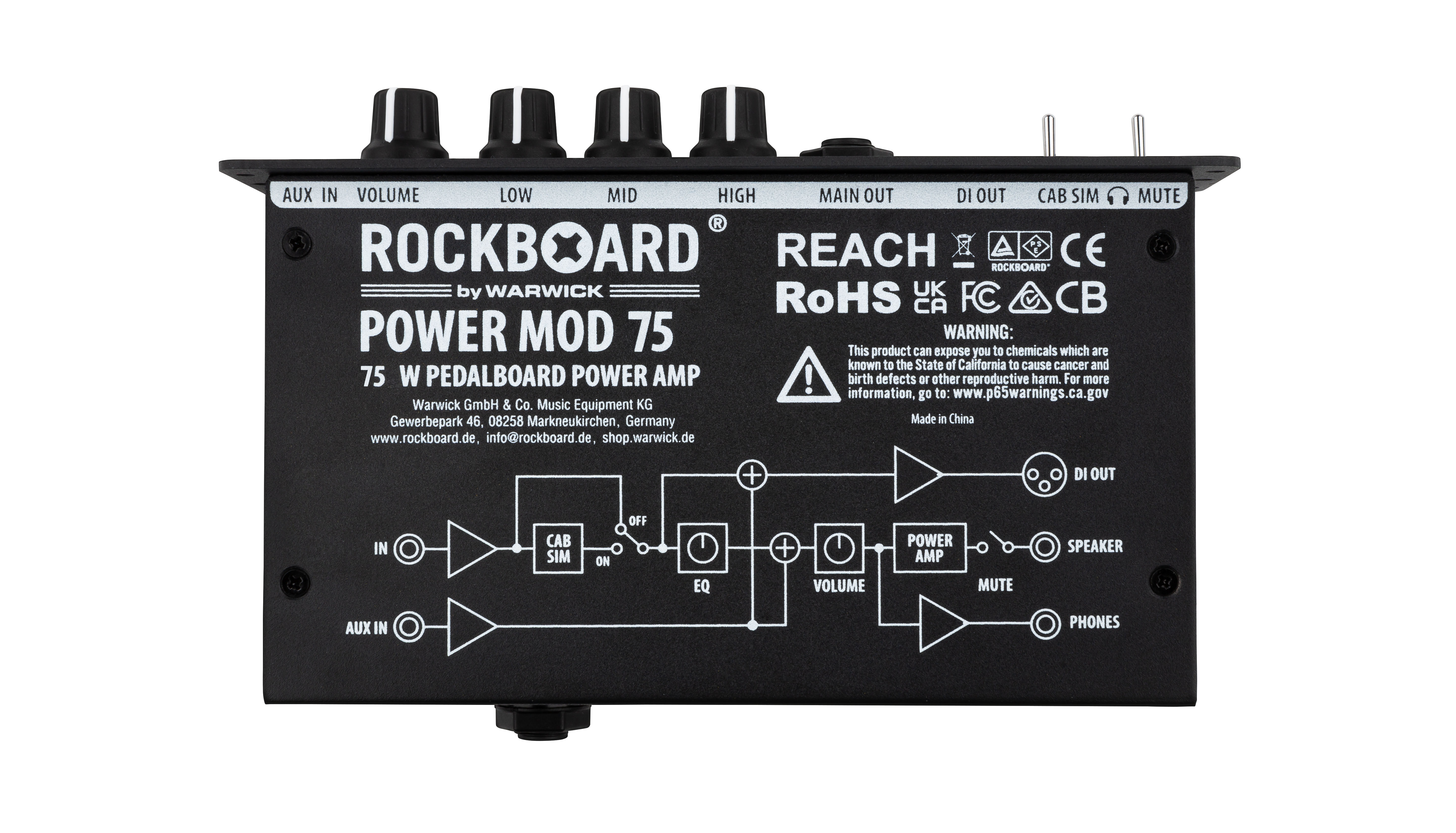 Power MOD 75 Pedalboard Amplifier 75W