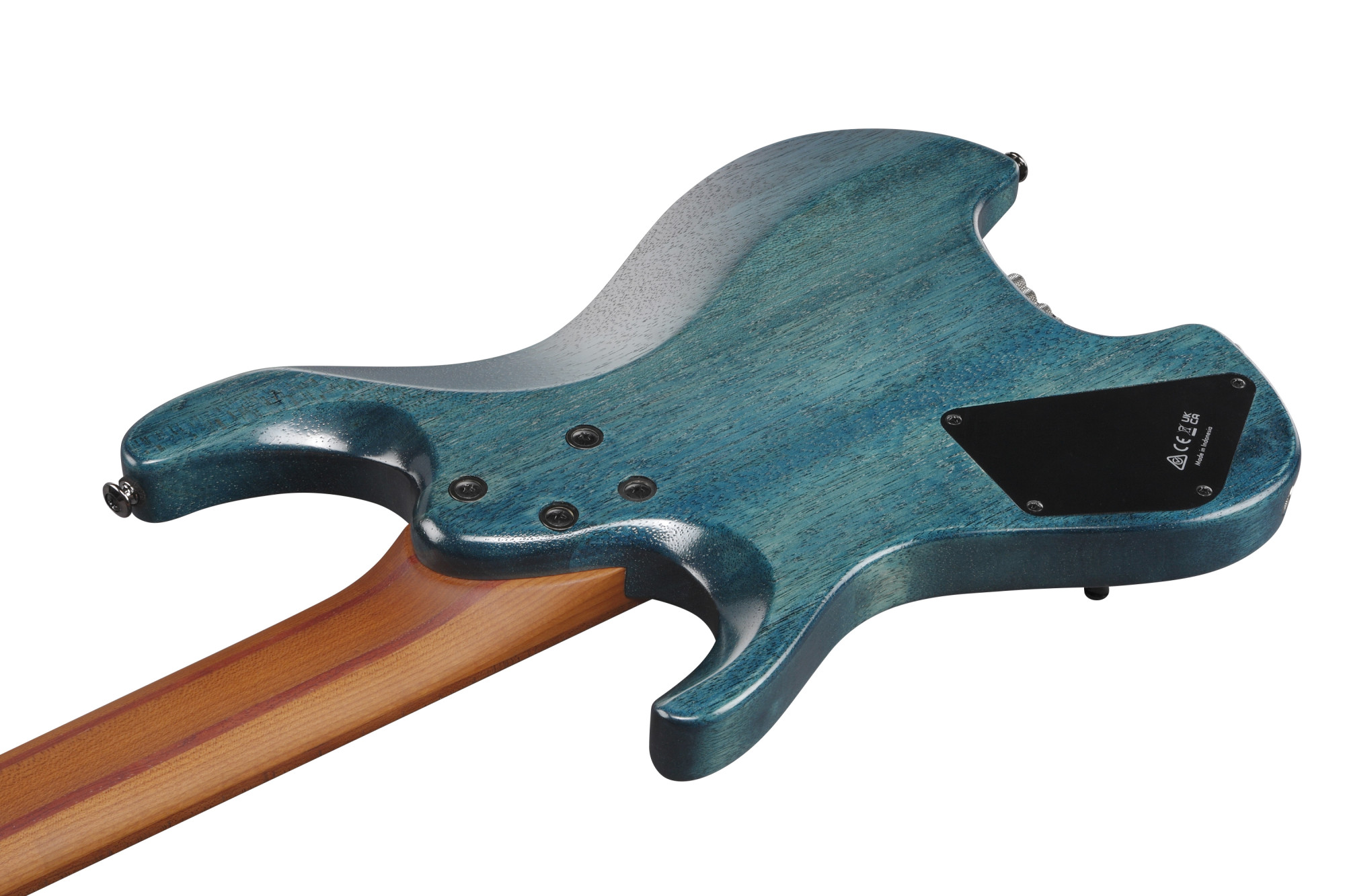 Q547PB-COL Quest 7-Saiter E-Gitarre, Cosmic Blue Low Gloss