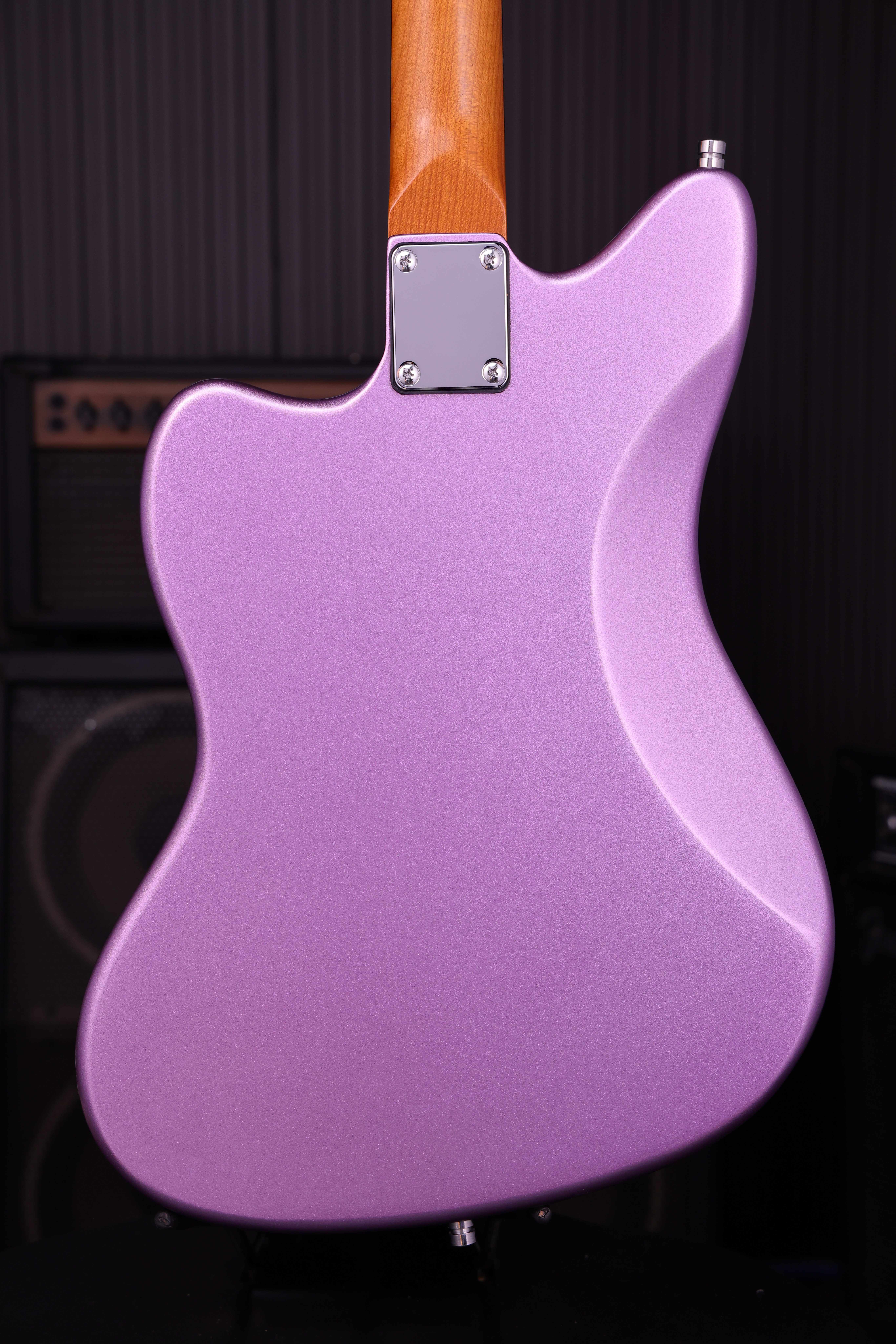 PJ-3 Purple P90 E-Gitarre