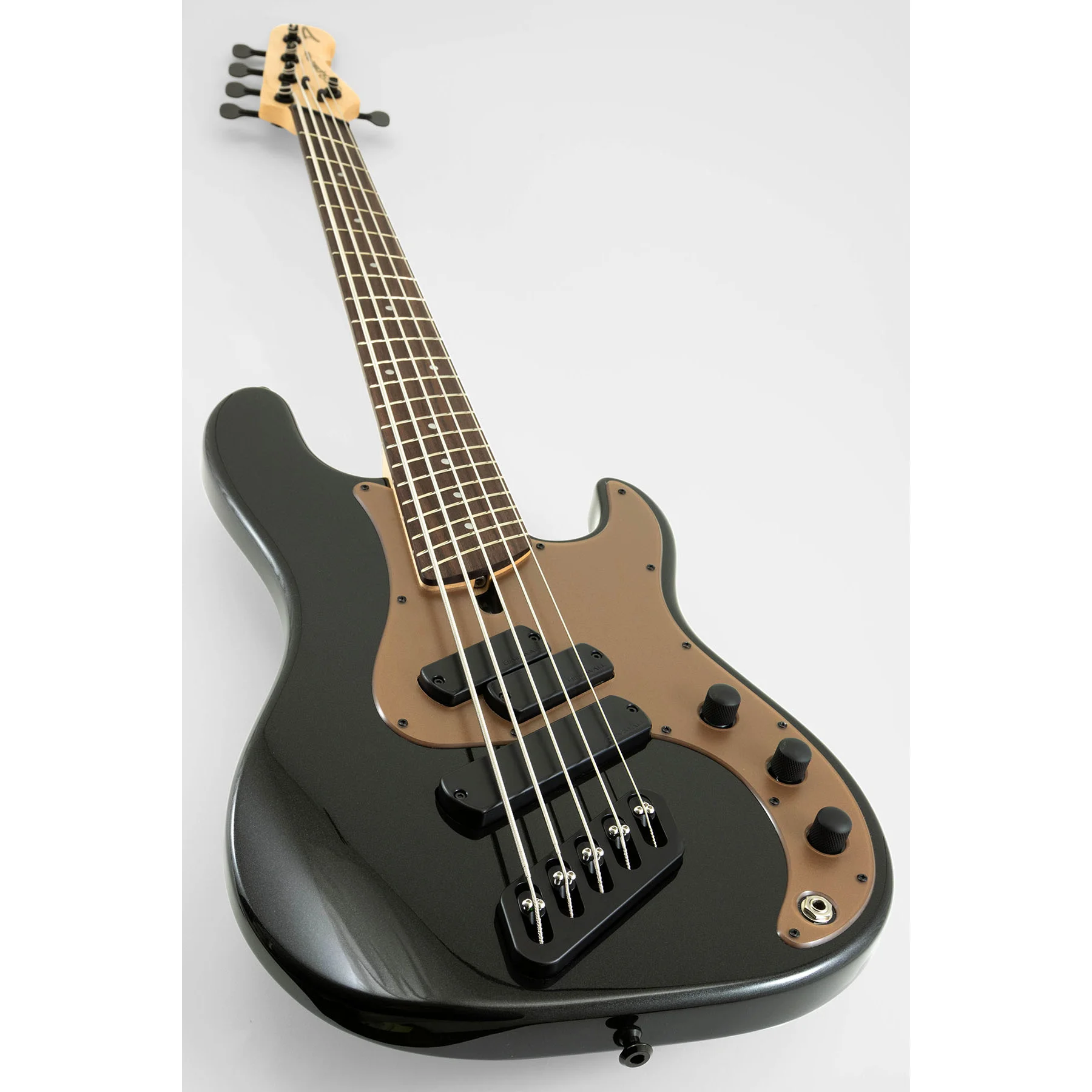 Dingwall SP1 Super P 4-string Bass Gloss Metallic Black Obenansicht